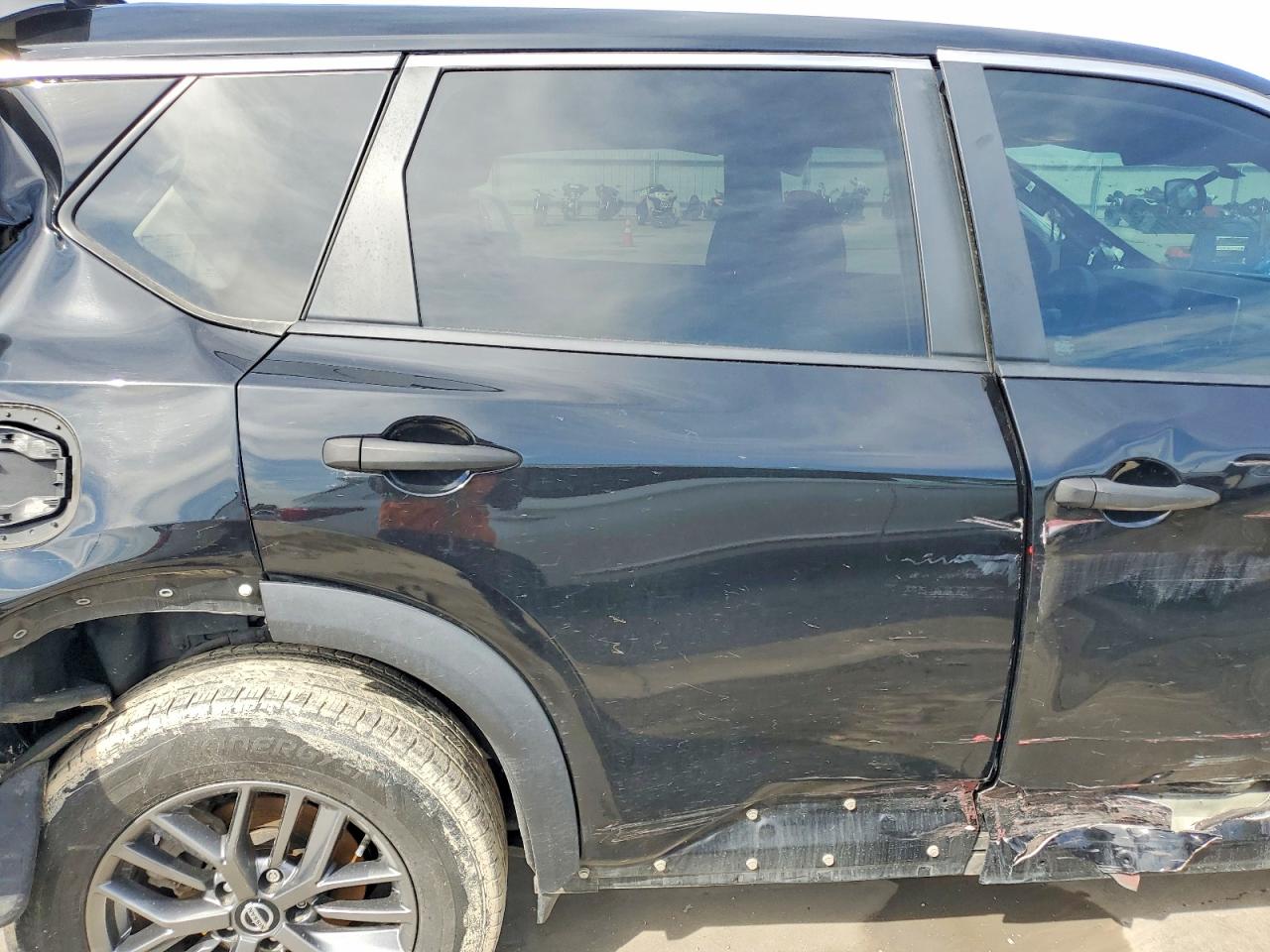 2021 Nissan Rogue S Black vin: 5N1AT3AB3MC807674
