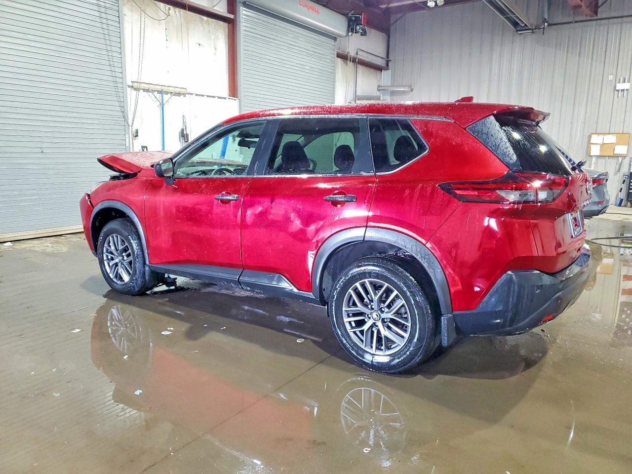 2021 Nissan Rogue S Бордовый vin: 5N1AT3AB9MC798849