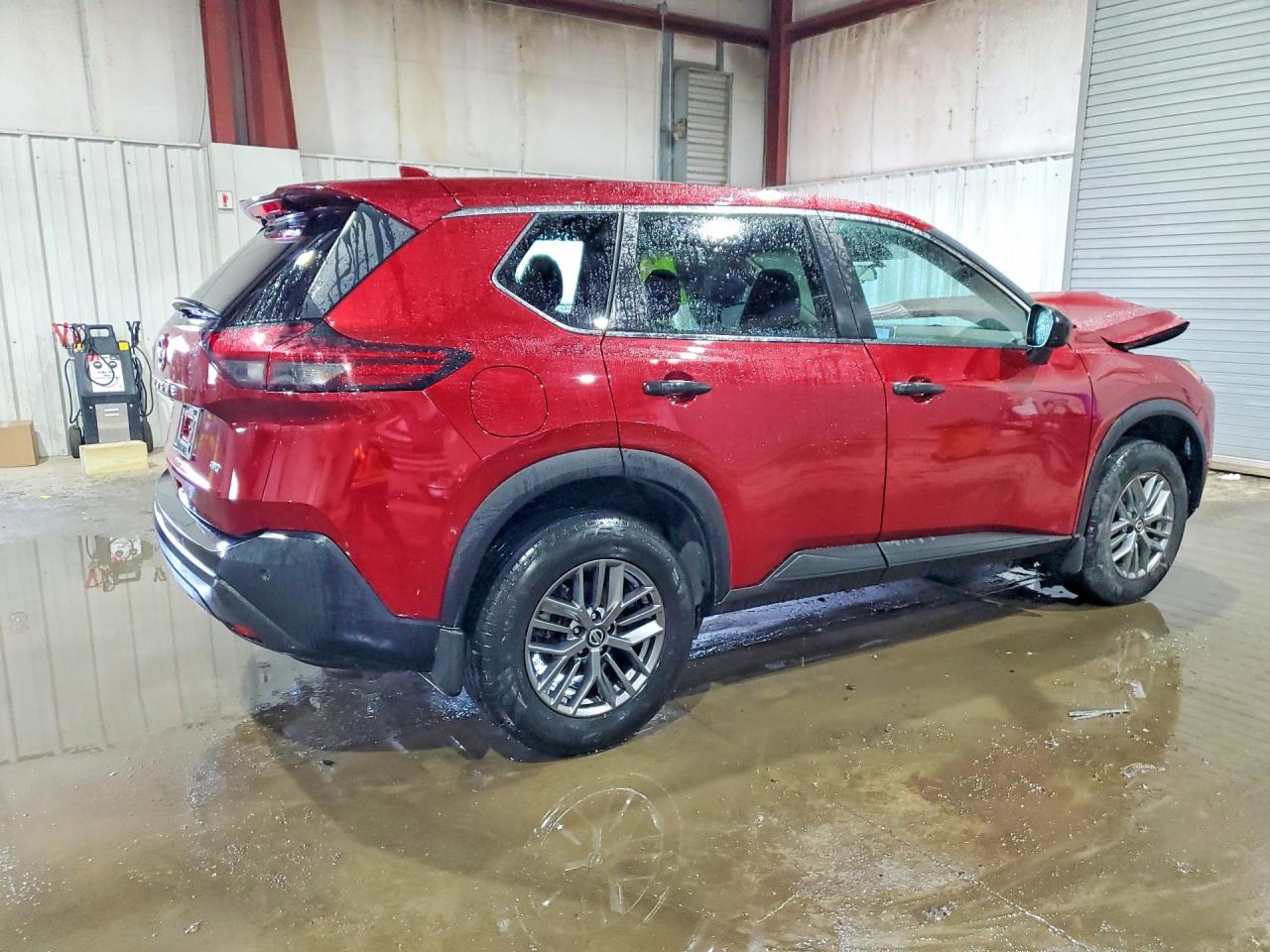 2021 Nissan Rogue S Бордовый vin: 5N1AT3AB9MC798849