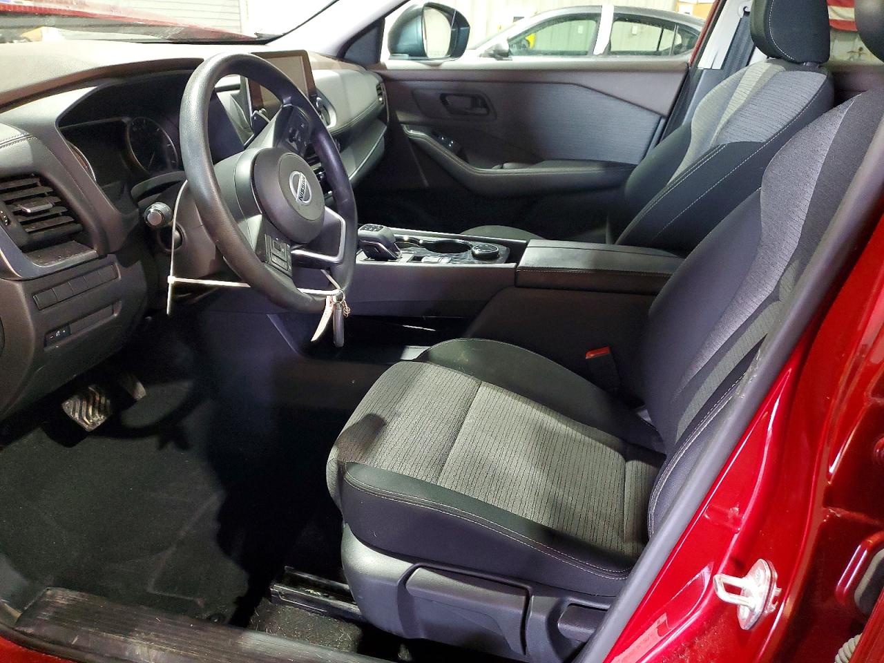 2021 Nissan Rogue S Бордовый vin: 5N1AT3AB9MC798849