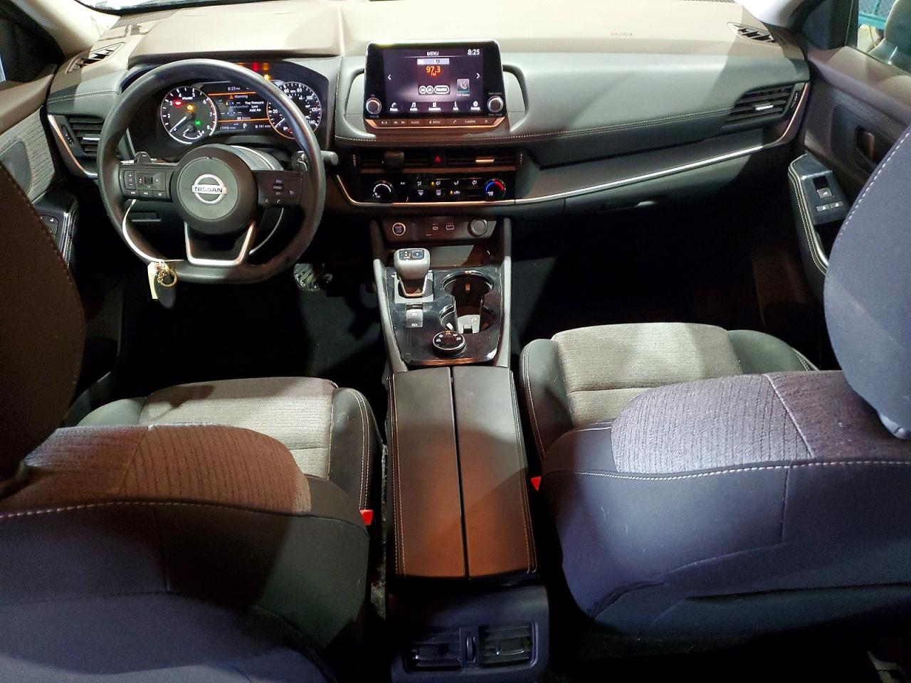 2021 Nissan Rogue S Бордовый vin: 5N1AT3AB9MC798849