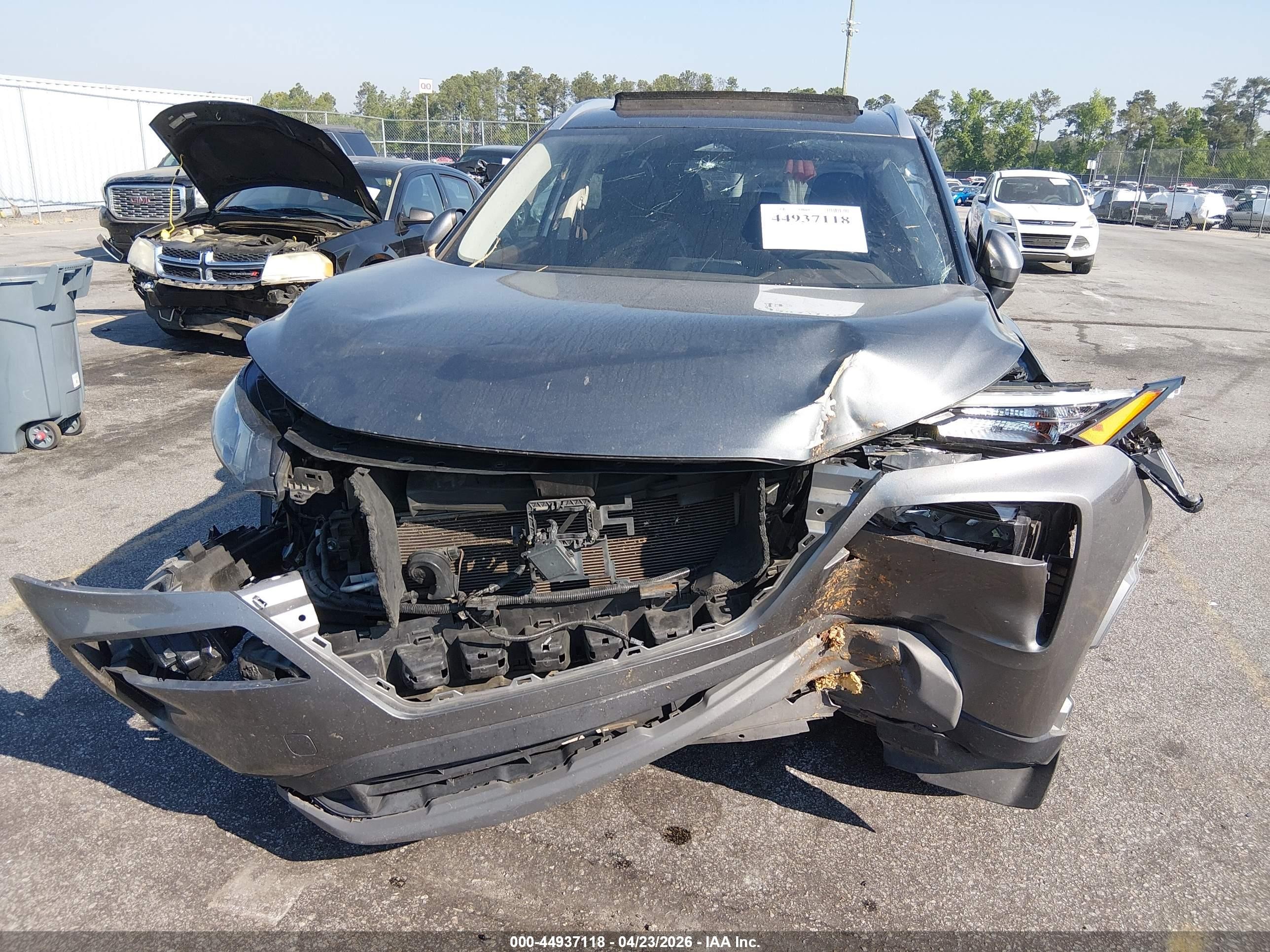 2021 Nissan Rogue Sv Fwd Серый vin: 5N1AT3BA0MC714049