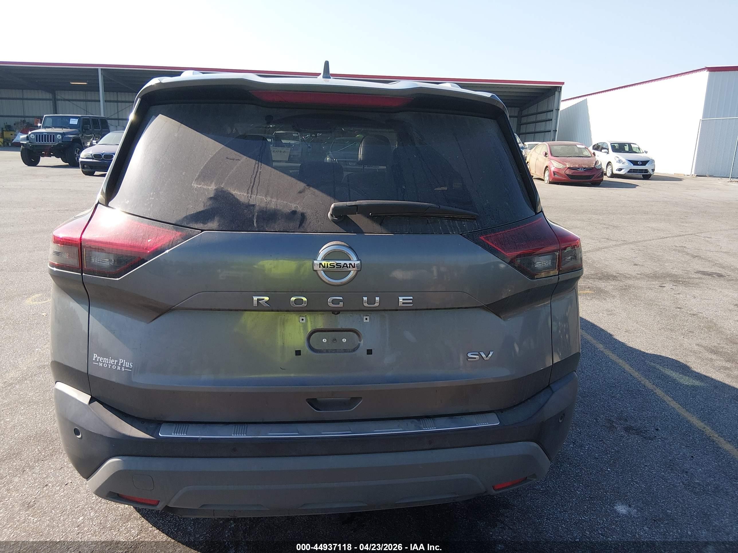 2021 Nissan Rogue Sv Fwd Серый vin: 5N1AT3BA0MC714049