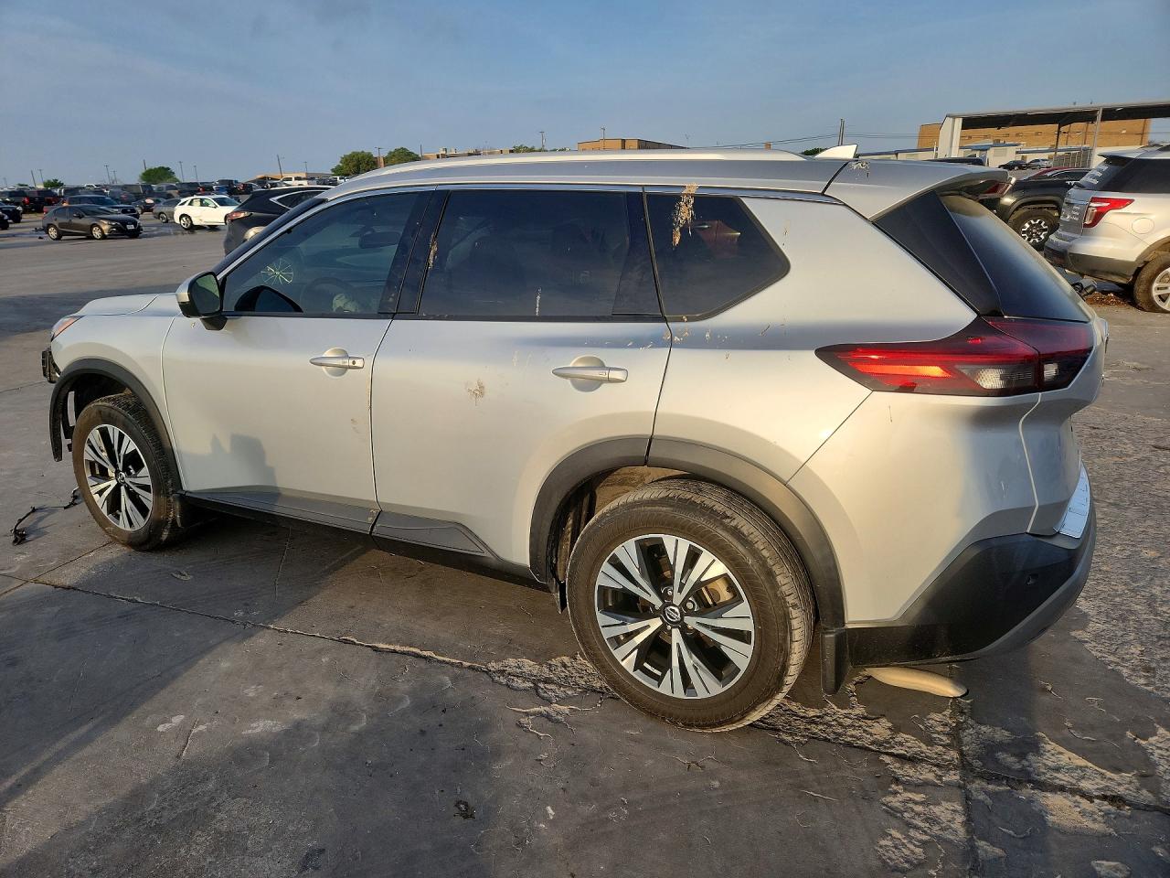 2021 Nissan Rogue Sv Silver vin: 5N1AT3BA1MC759212