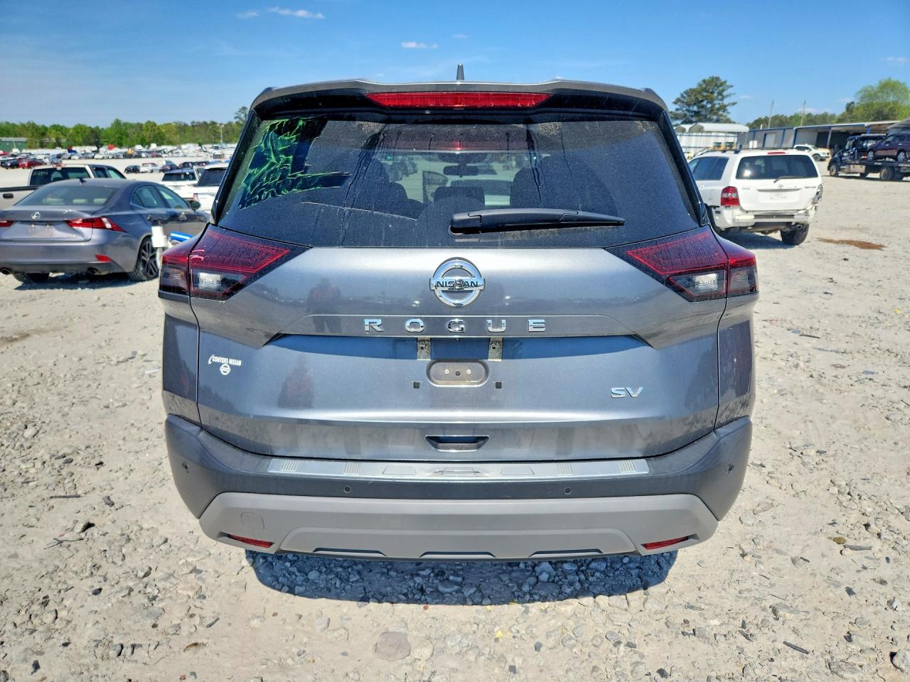 2021 Nissan Rogue Sv Gray vin: 5N1AT3BA4MC717486