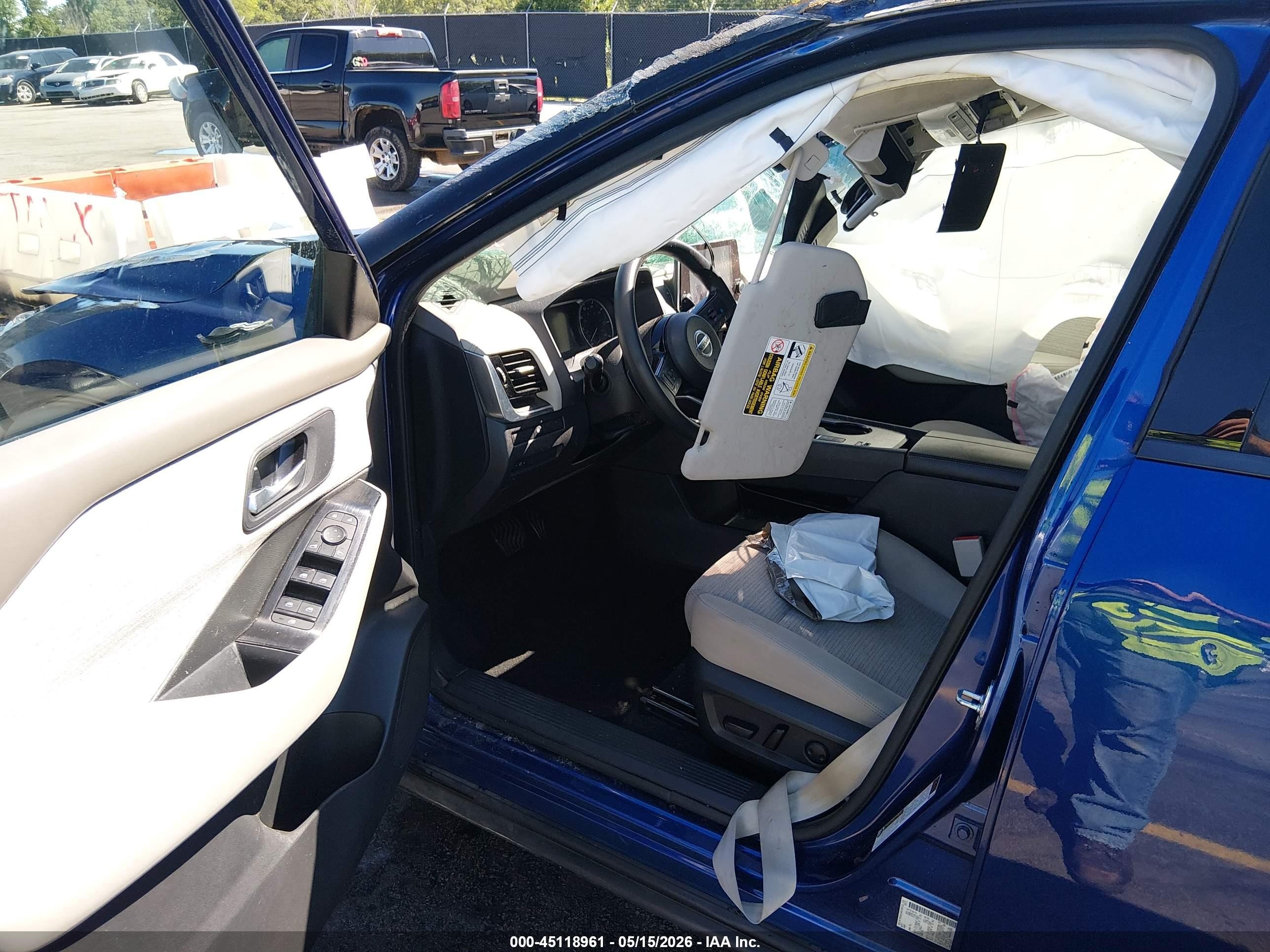 2021 Nissan Rogue Sv Fwd Blue vin: 5N1AT3BA4MC814719