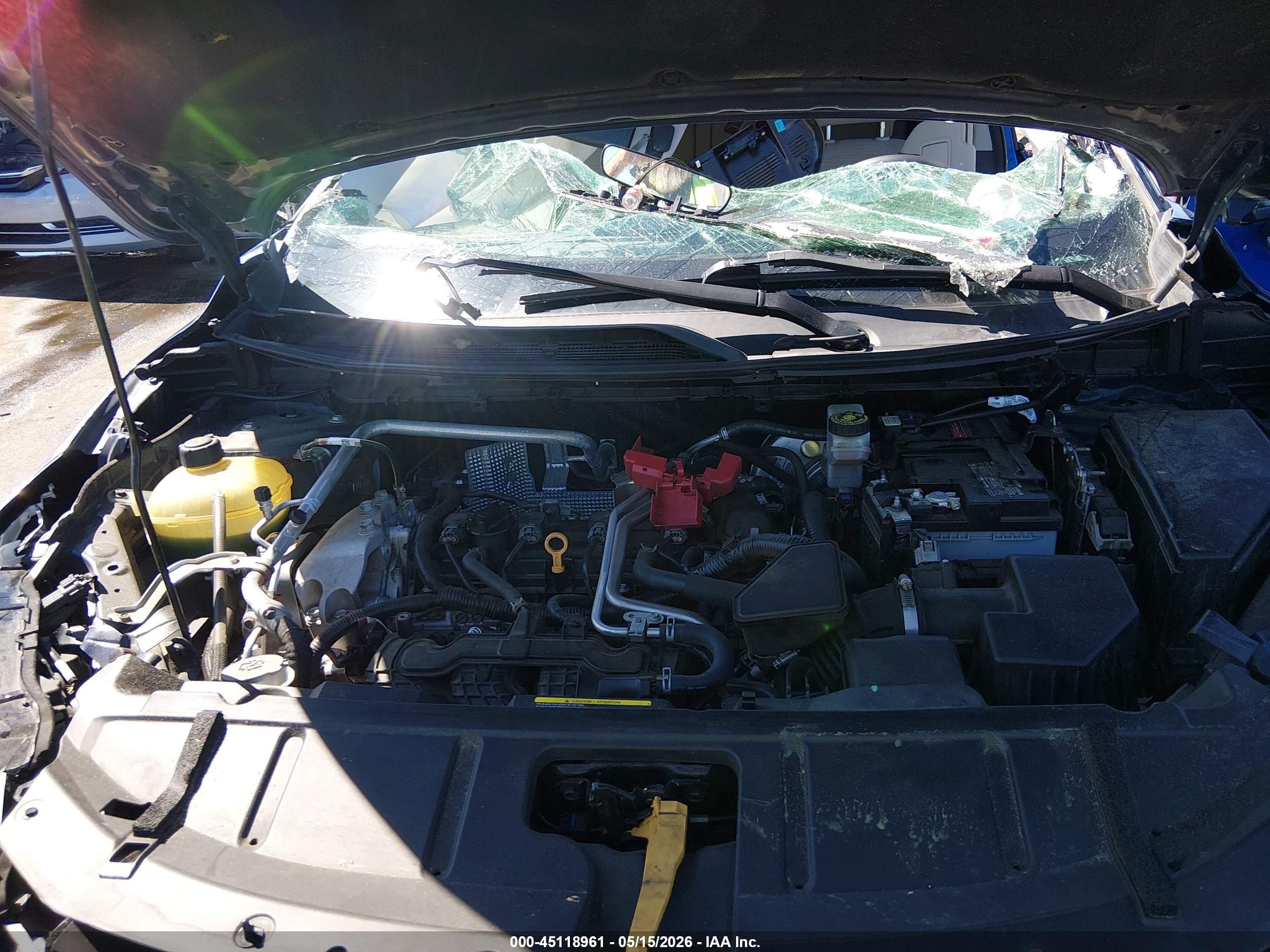 2021 Nissan Rogue Sv Fwd Blue vin: 5N1AT3BA4MC814719