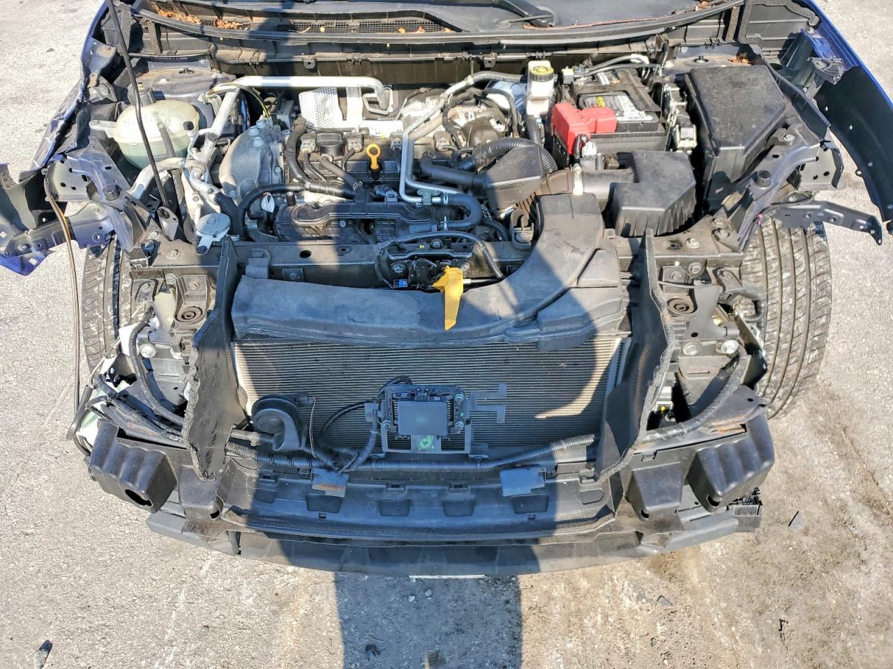 2021 Nissan Rogue Sv Blue vin: 5N1AT3BA5MC719358