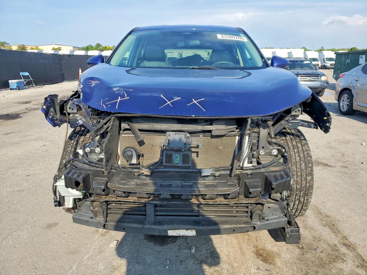 2021 Nissan Rogue Sv Blue vin: 5N1AT3BA5MC719358