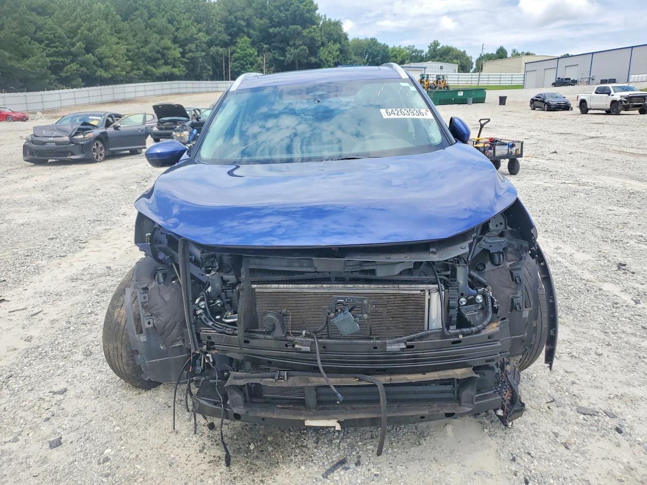 2021 Nissan Rogue Sv Blue vin: 5N1AT3BA5MC824904