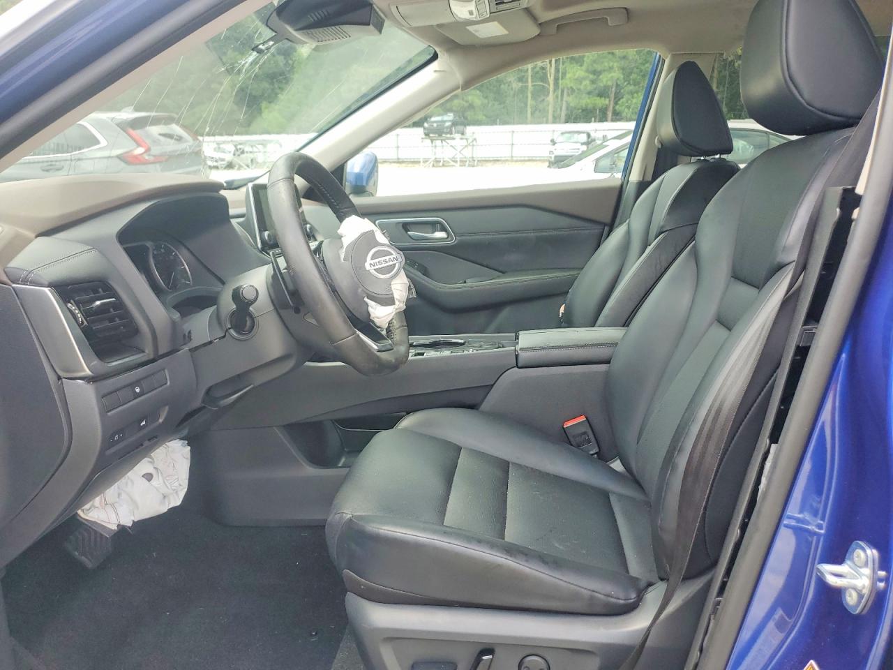 2021 Nissan Rogue Sv Blue vin: 5N1AT3BA5MC824904
