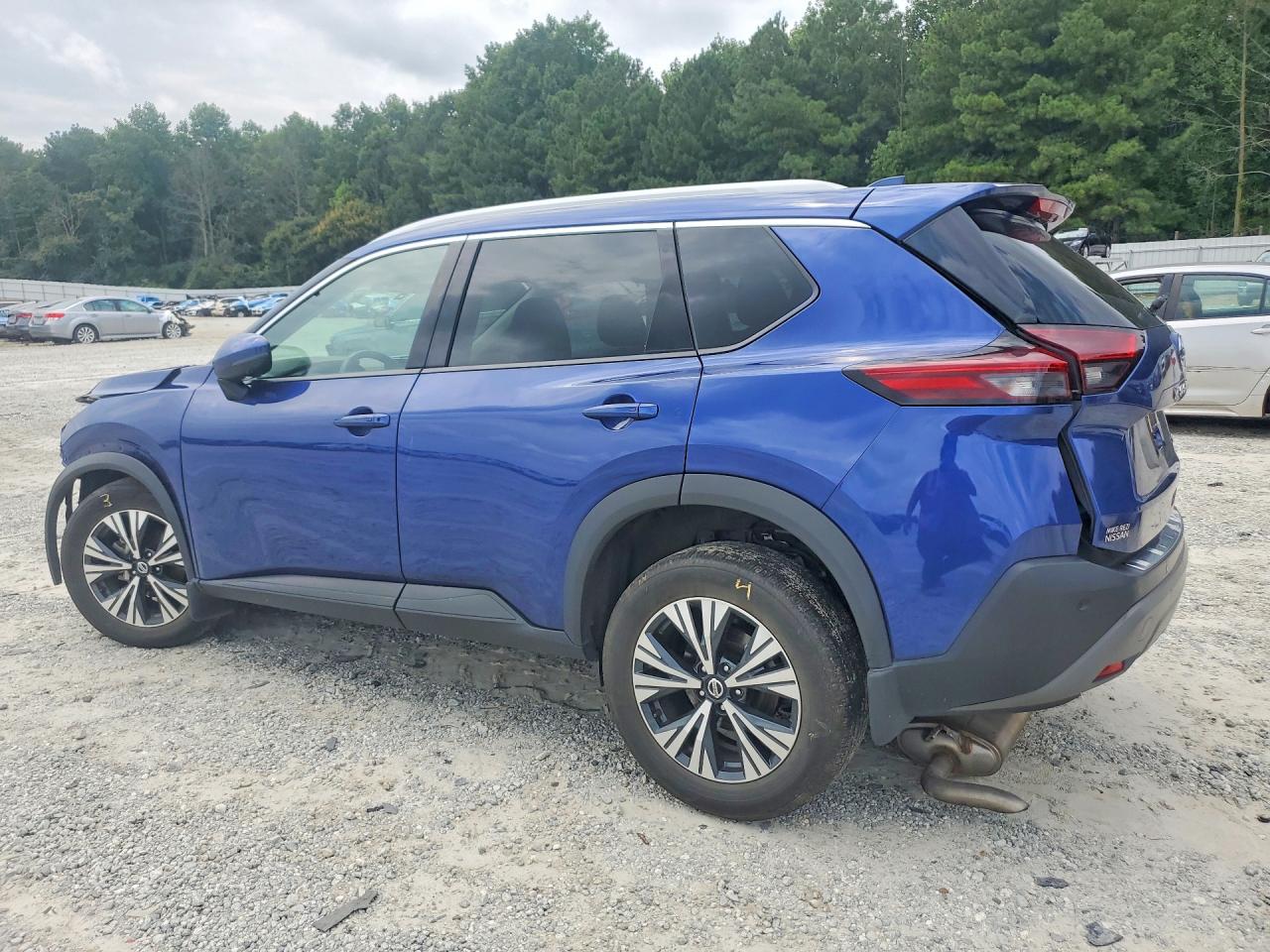 2021 Nissan Rogue Sv Blue vin: 5N1AT3BA5MC824904