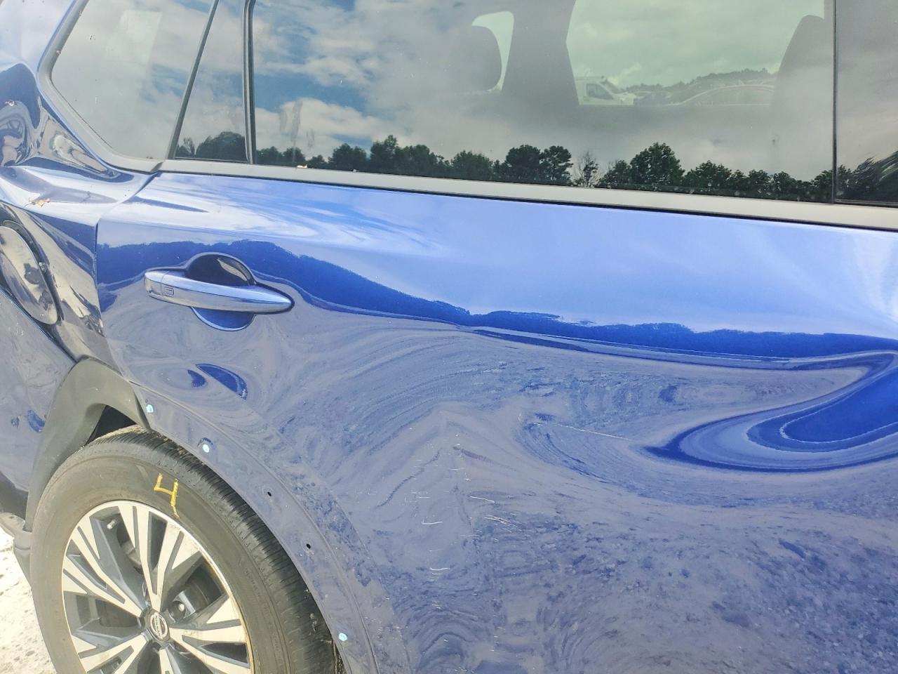 2021 Nissan Rogue Sv Blue vin: 5N1AT3BA5MC824904