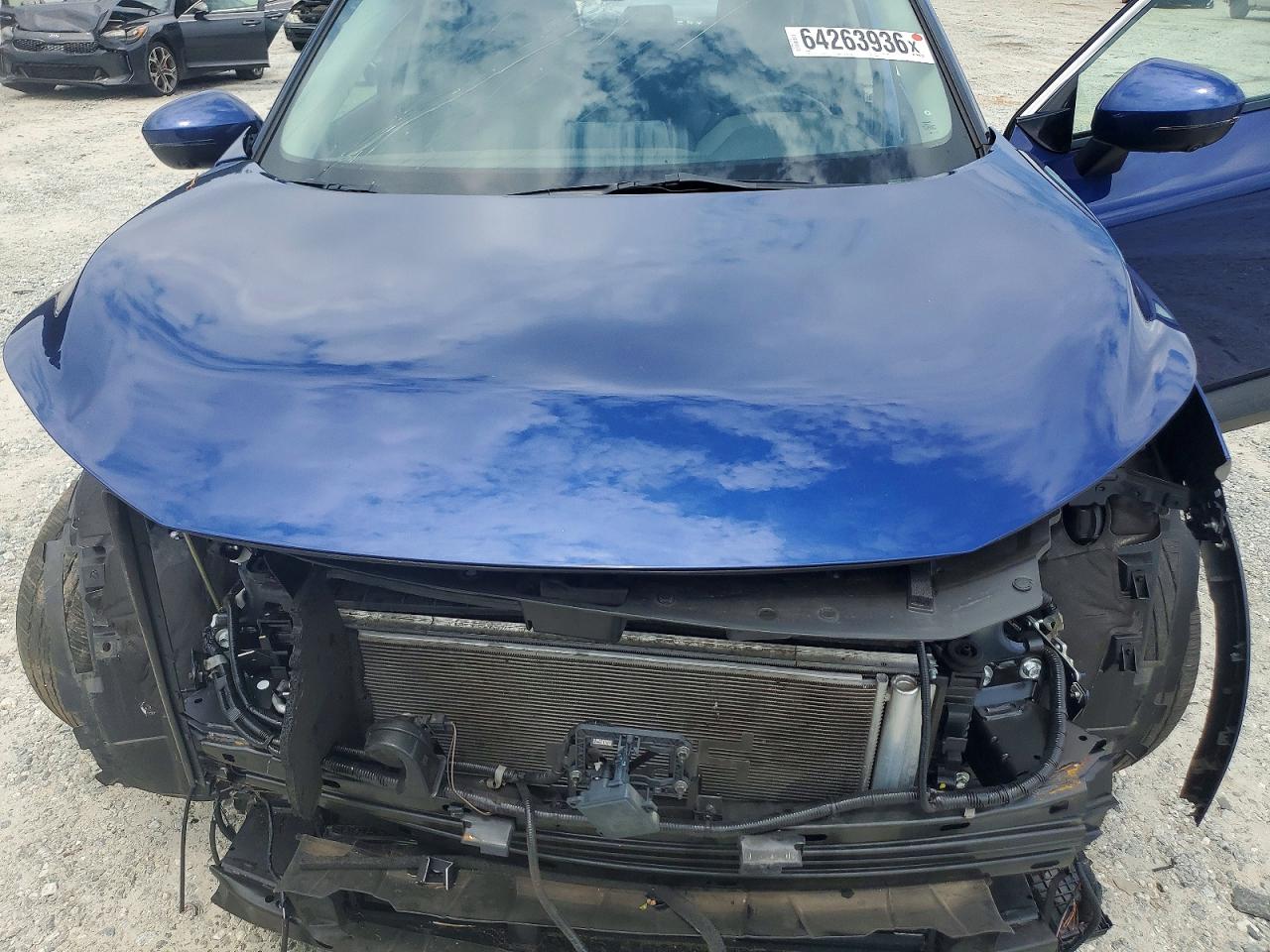 2021 Nissan Rogue Sv Blue vin: 5N1AT3BA5MC824904
