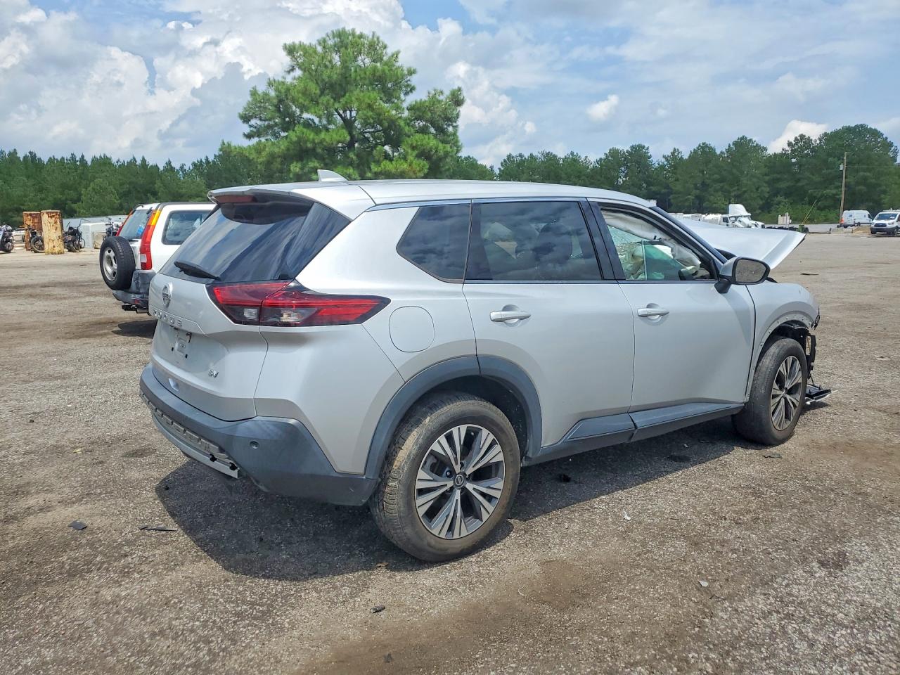 2021 Nissan Rogue Sv Silver vin: 5N1AT3BA6MC737562