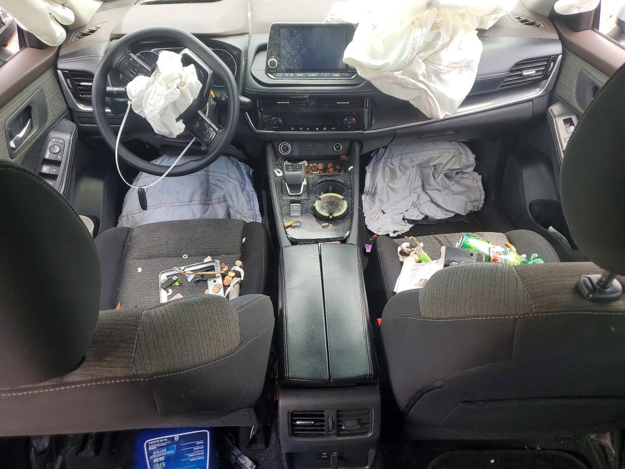 2021 Nissan Rogue Sv Silver vin: 5N1AT3BA6MC737562