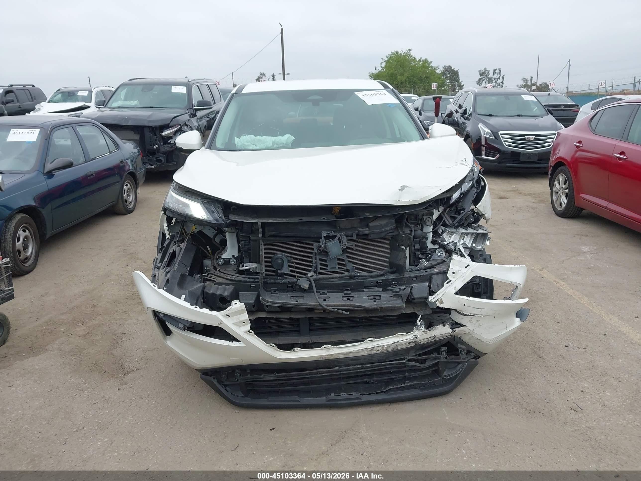 2021 Nissan Rogue Sv Fwd Белый vin: 5N1AT3BA6MC817251