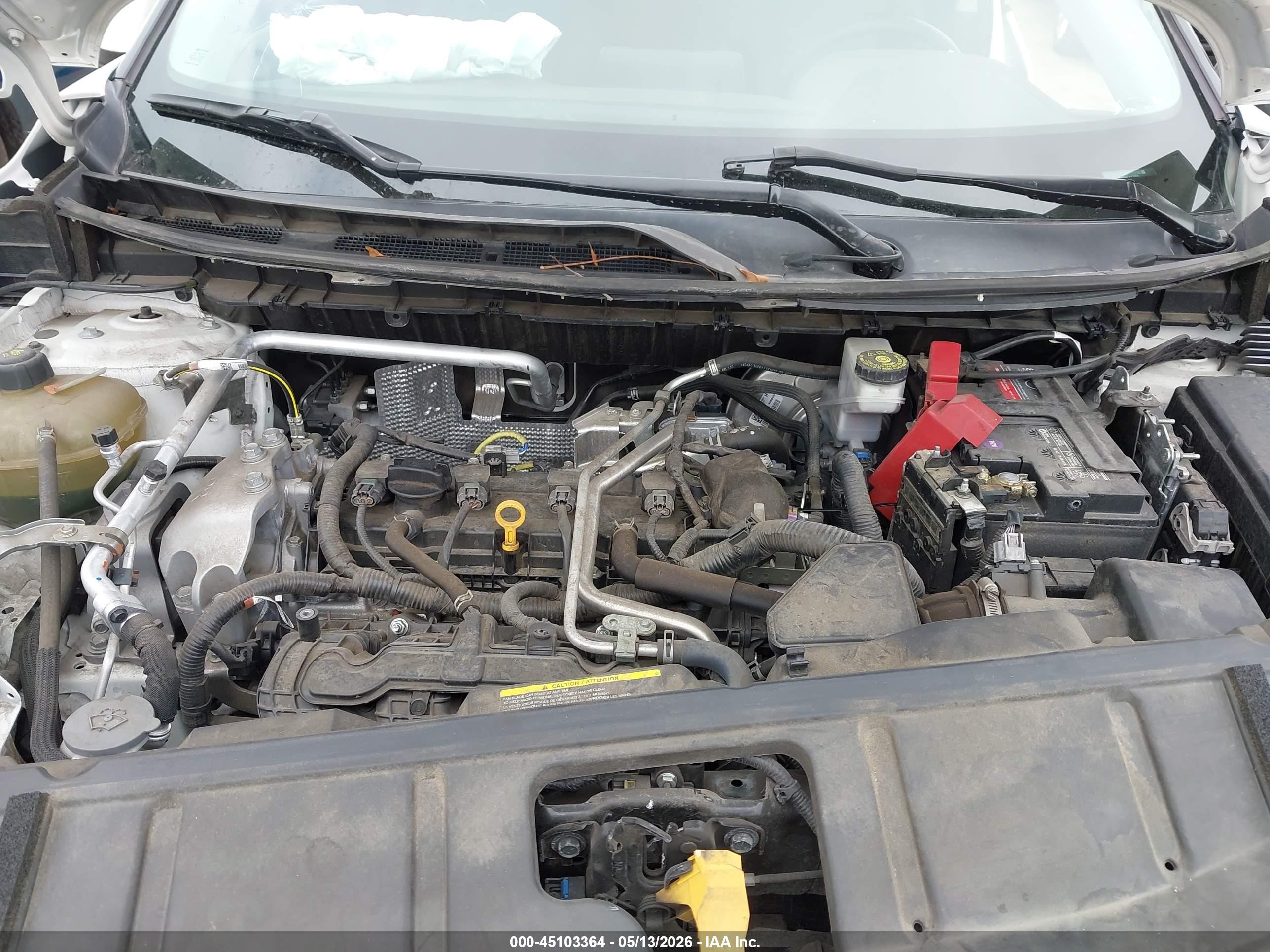 2021 Nissan Rogue Sv Fwd Белый vin: 5N1AT3BA6MC817251