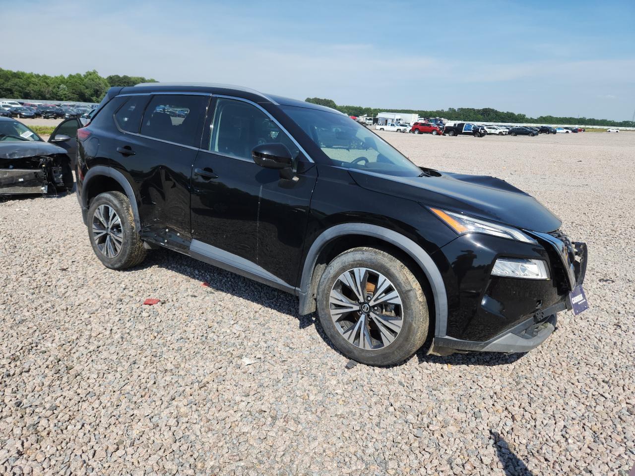 2021 Nissan Rogue Sv Black vin: 5N1AT3BB0MC719261