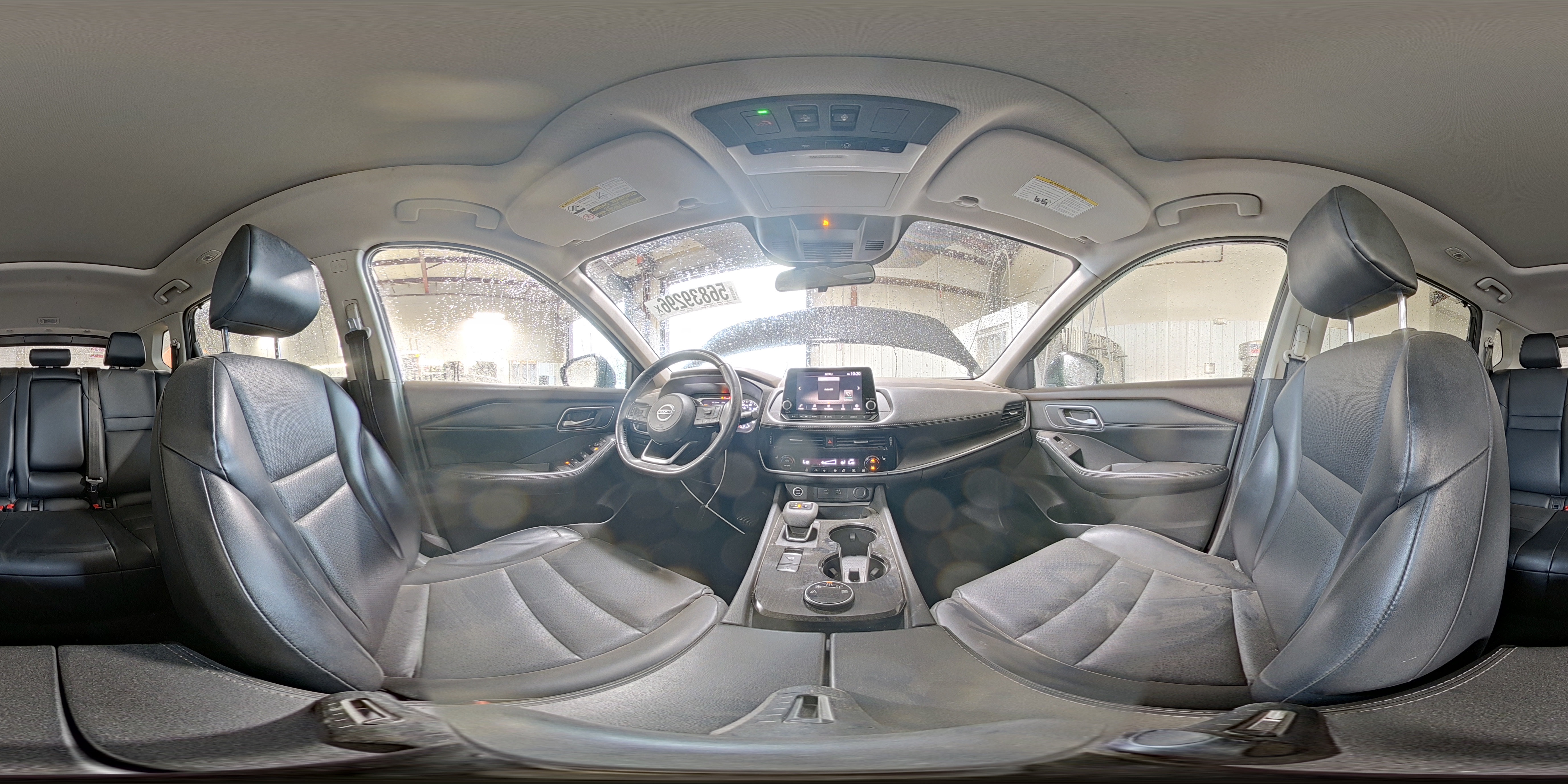 2021 Nissan Rogue Sv Черный vin: 5N1AT3BB0MC774325
