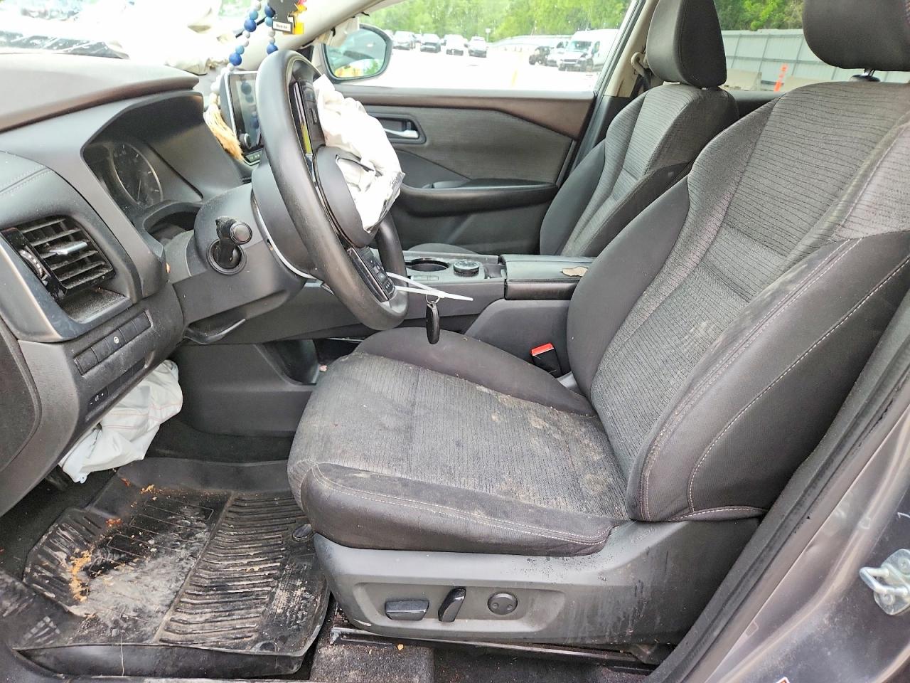2021 Nissan Rogue Sv Gray vin: 5N1AT3BB0MC796597