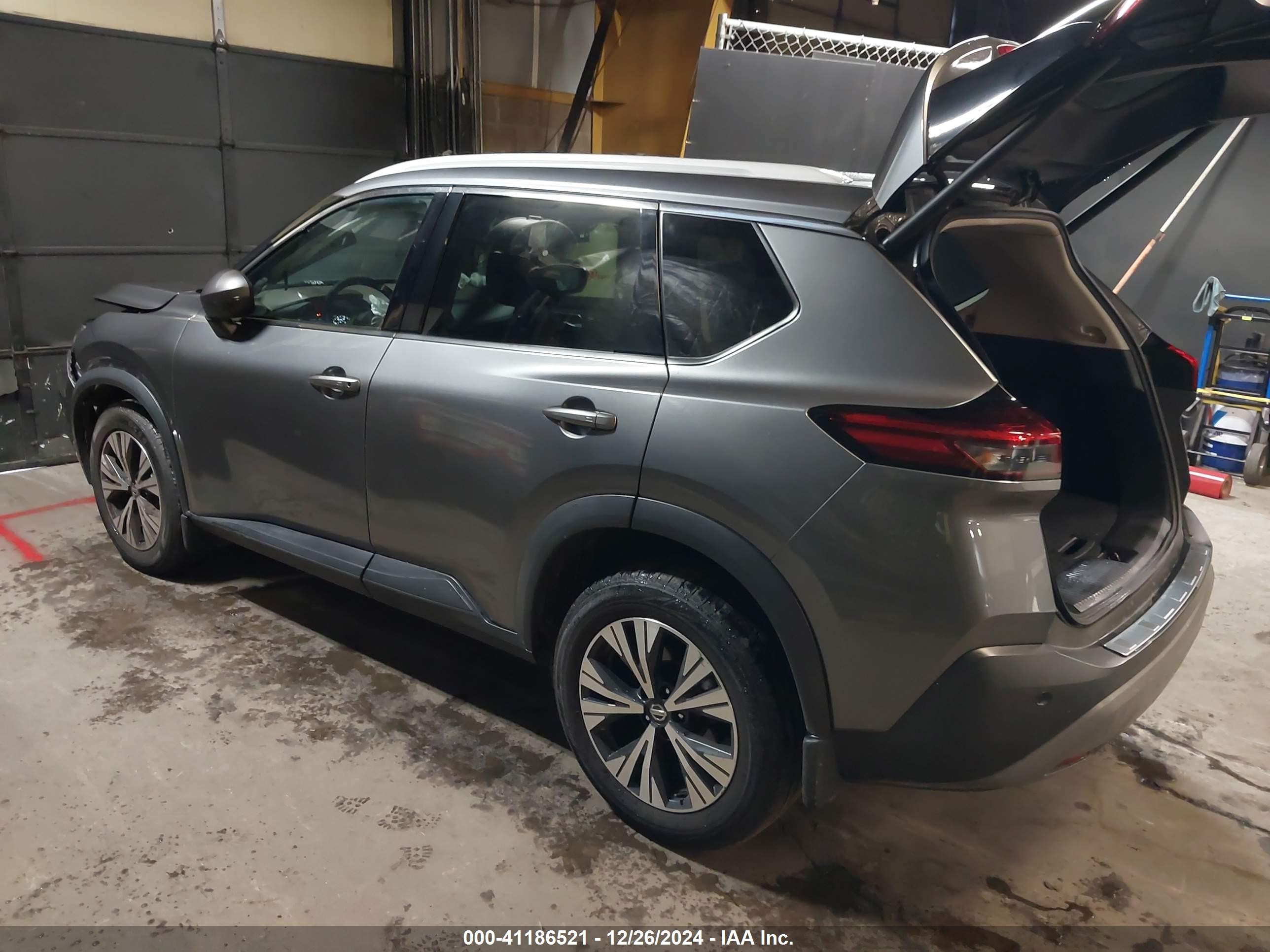 2021 Nissan Rogue Sv Intelligent Awd Серый vin: 5N1AT3BB1MC728051