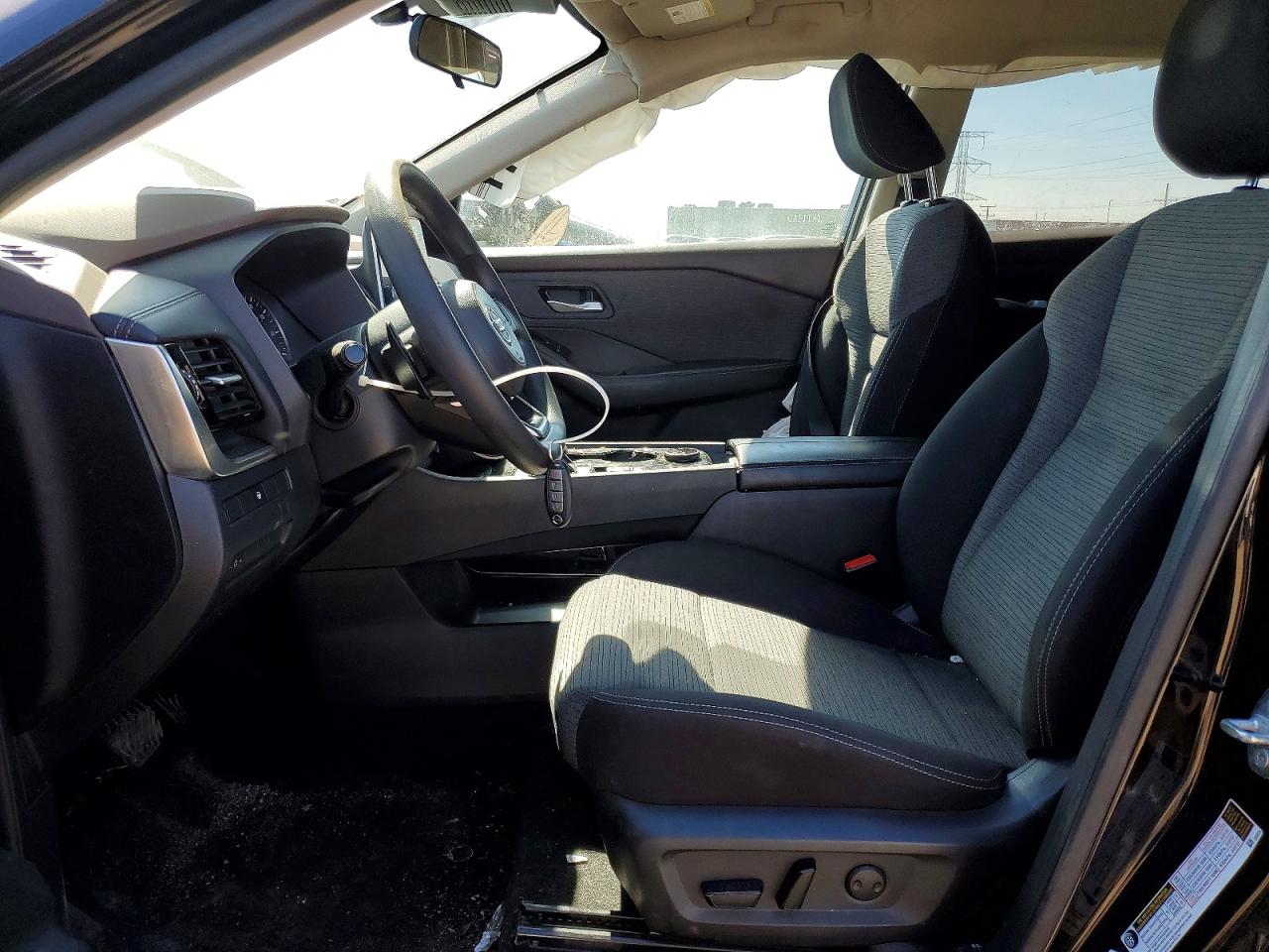 2021 Nissan Rogue Sv Черный vin: 5N1AT3BB1MC822897
