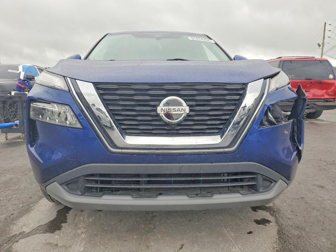2021 Nissan Rogue Sv Blue vin: 5N1AT3BB1MC828943