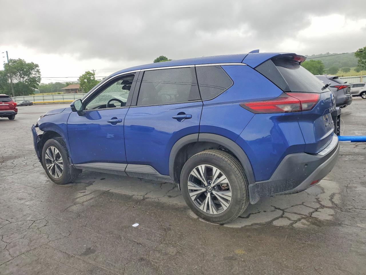 2021 Nissan Rogue Sv Blue vin: 5N1AT3BB1MC828943