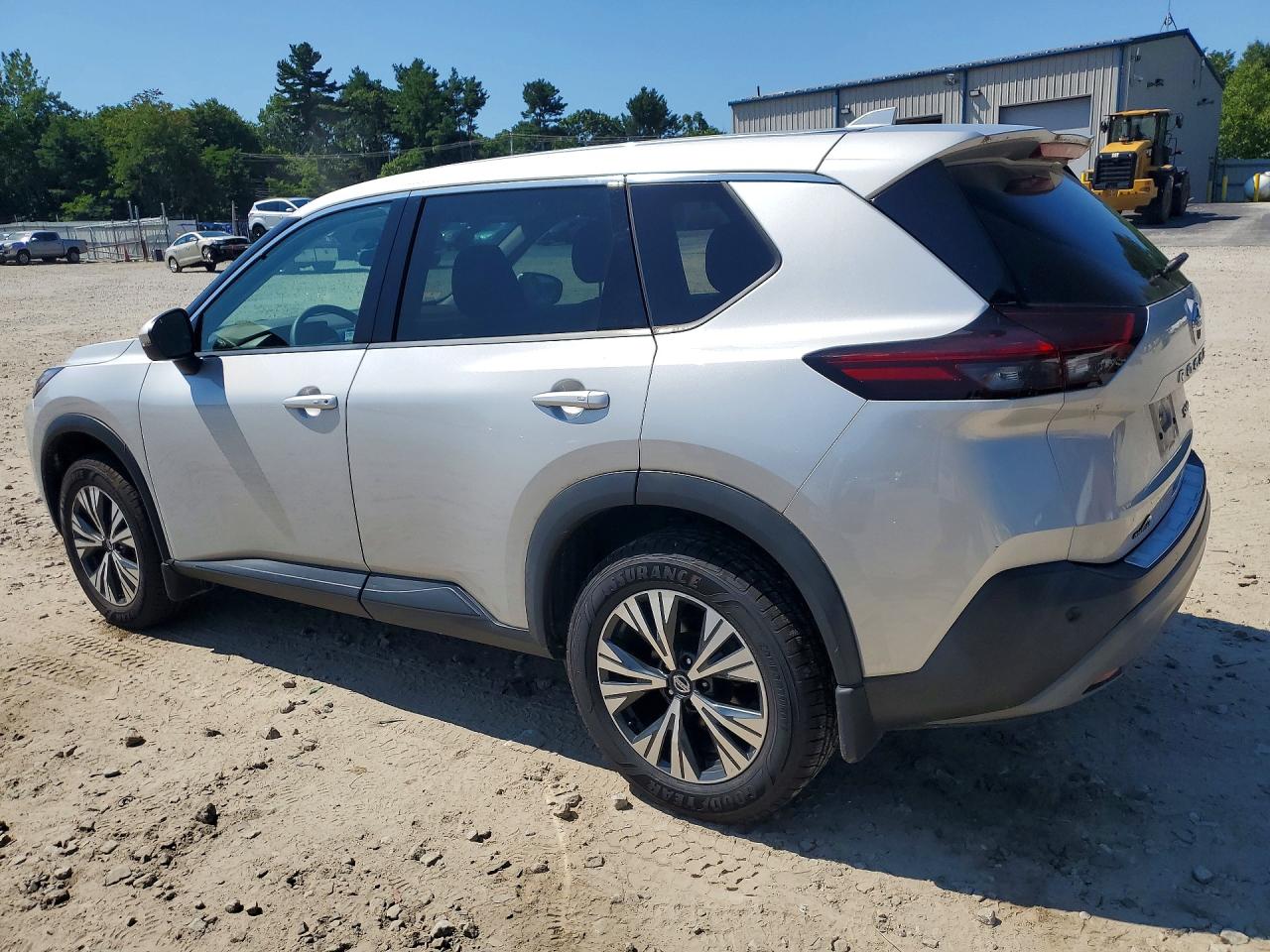 2021 Nissan Rogue Sv Silver vin: 5N1AT3BB3MC680830