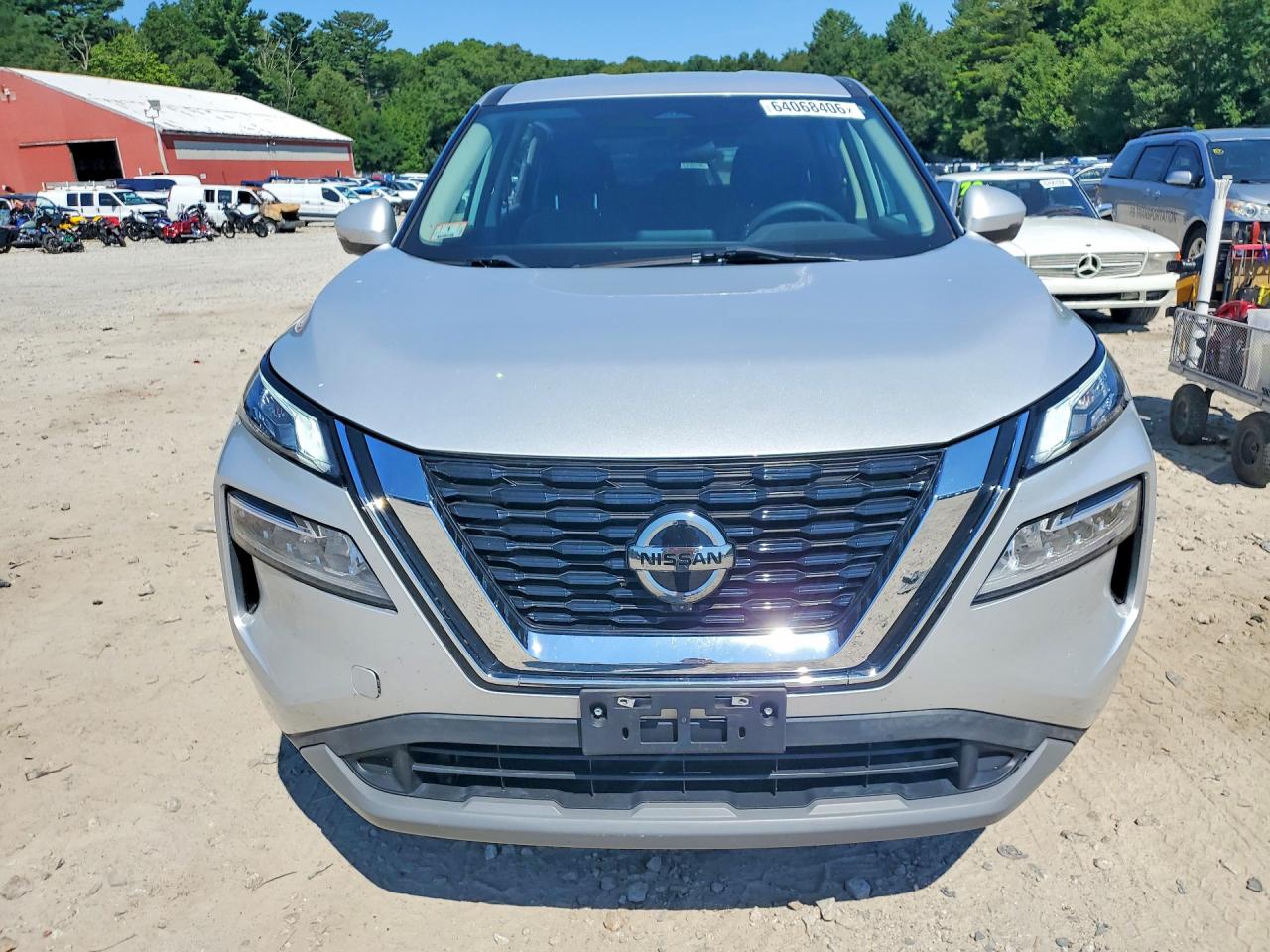 2021 Nissan Rogue Sv Silver vin: 5N1AT3BB3MC680830