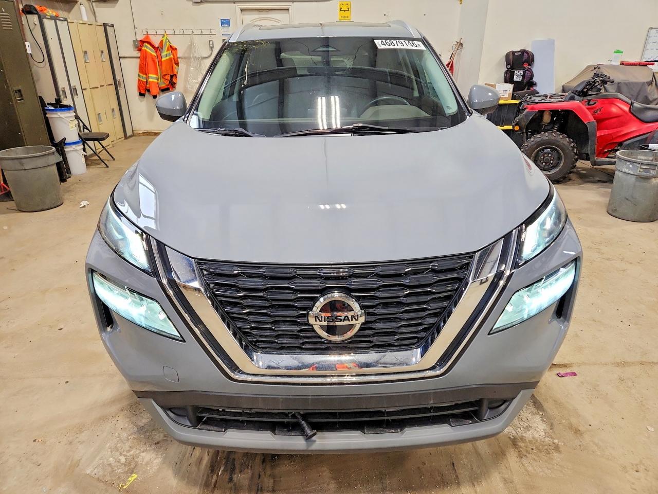 2021 Nissan Rogue Sv Gray vin: 5N1AT3BB3MC716449
