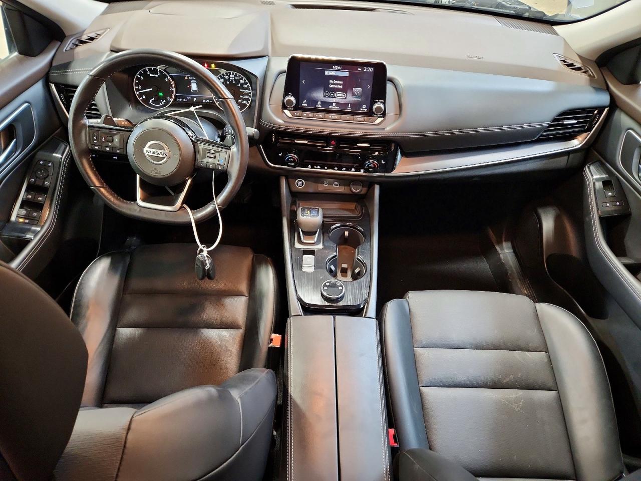 2021 Nissan Rogue Sv Gray vin: 5N1AT3BB3MC716449