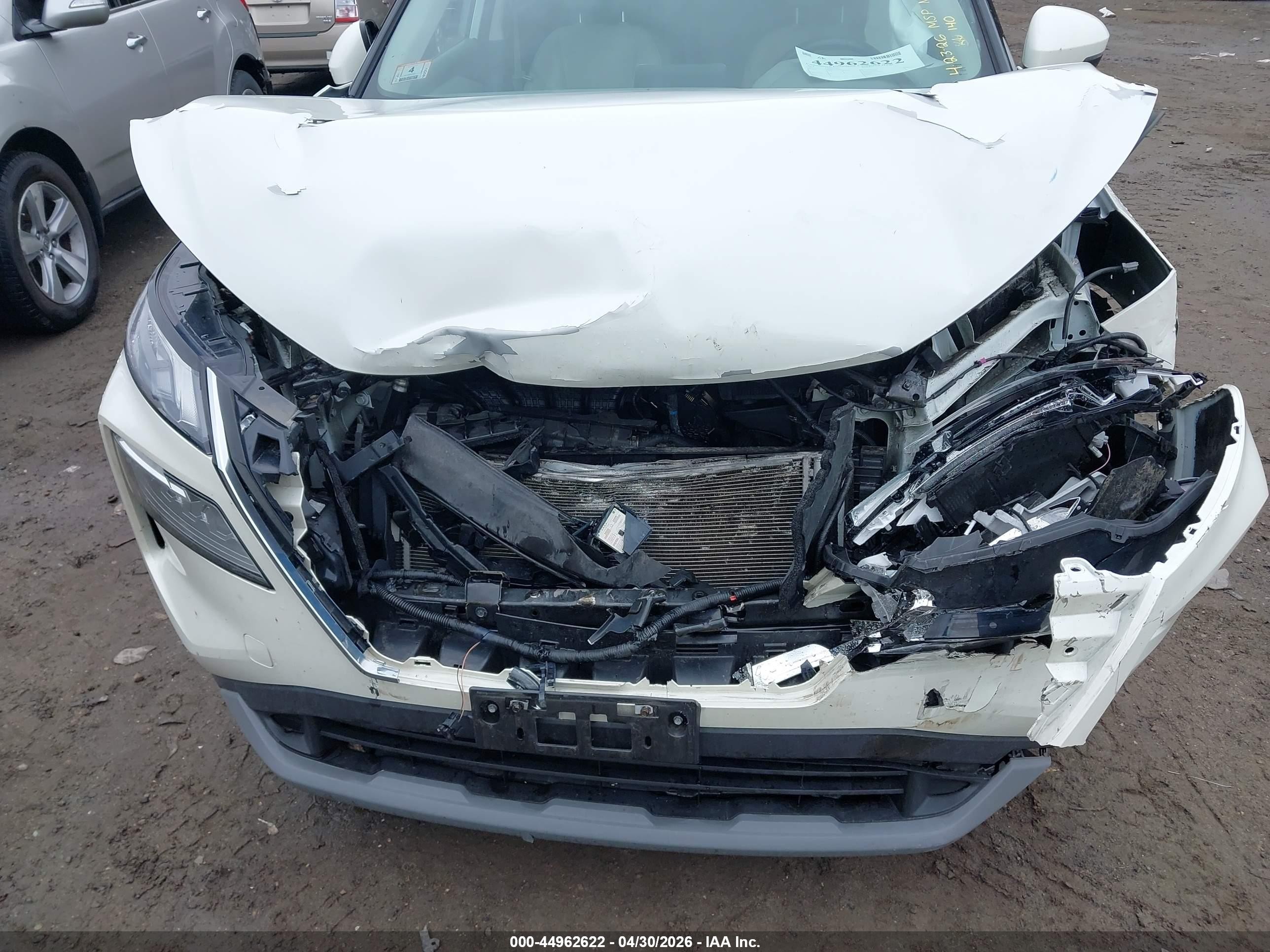 2021 Nissan Rogue Sv Intelligent Awd White vin: 5N1AT3BB4MC733504