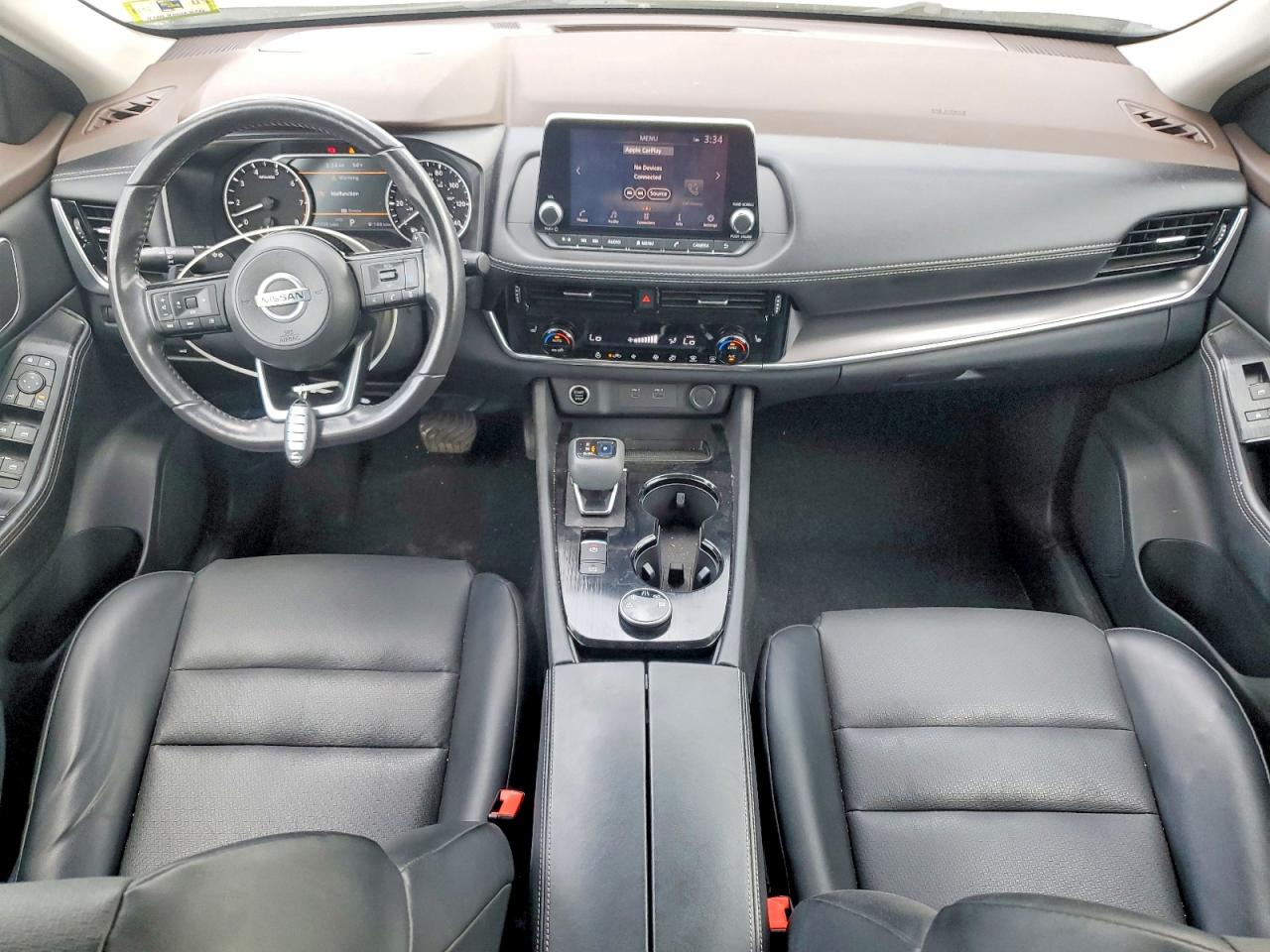 2021 Nissan Rogue Sv Белый vin: 5N1AT3BB4MC755809