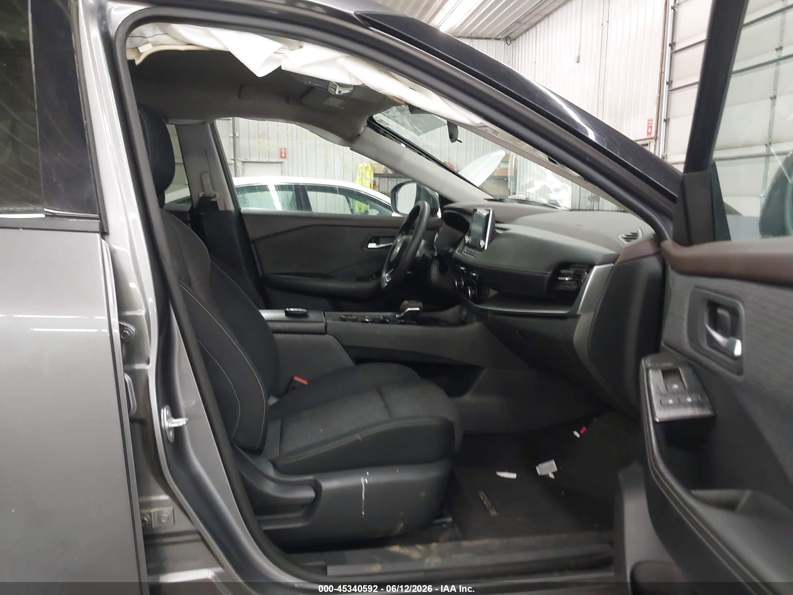 2021 Nissan Rogue Sv Intelligent Awd Gray vin: 5N1AT3BB7MC736901