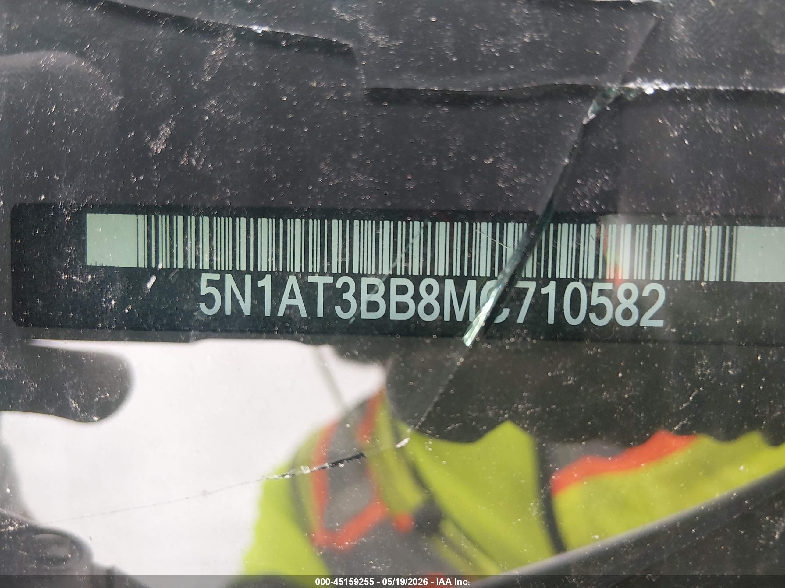 2021 Nissan Rogue Sv Intelligent Awd Silver vin: 5N1AT3BB8MC710582