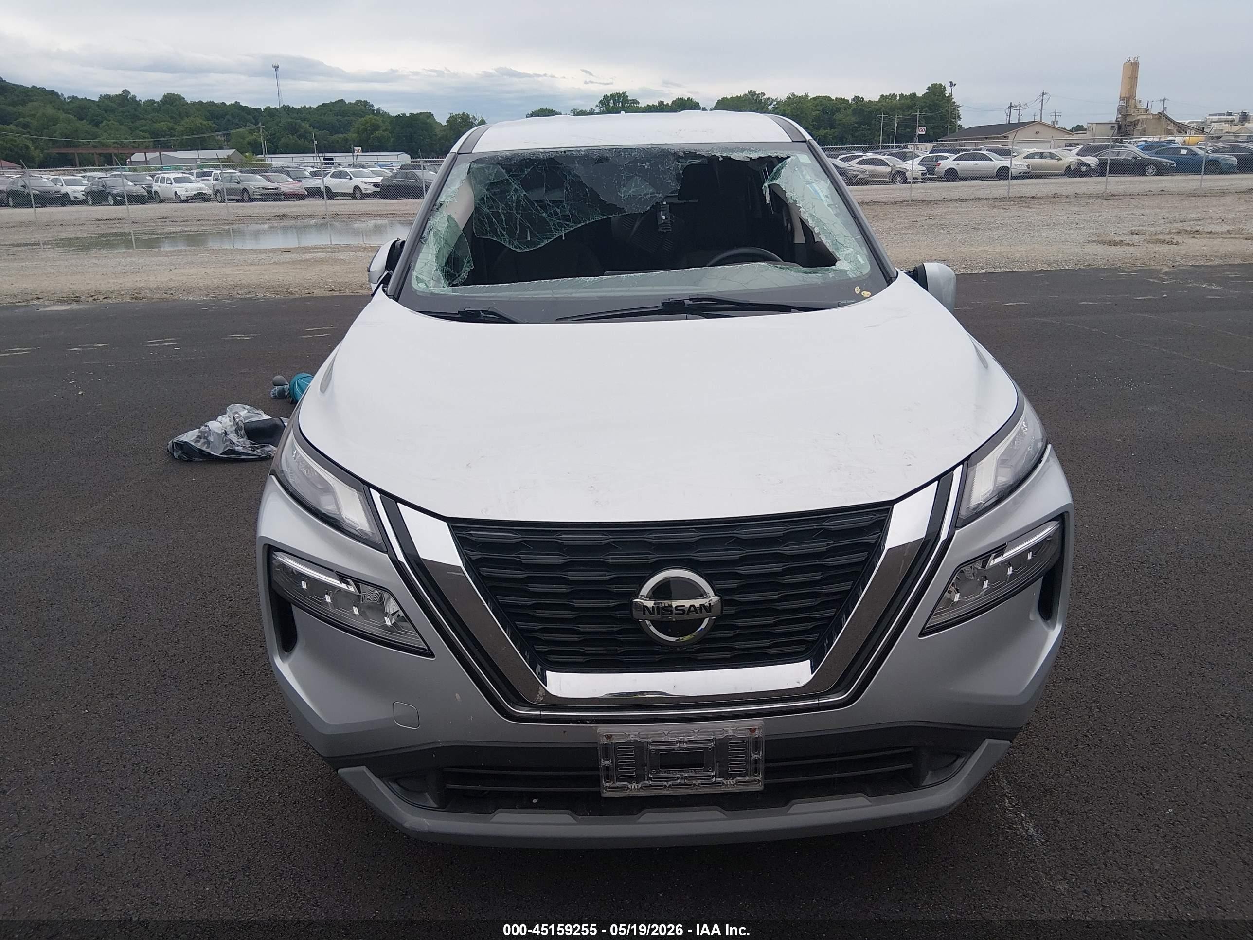 2021 Nissan Rogue Sv Intelligent Awd Silver vin: 5N1AT3BB8MC710582