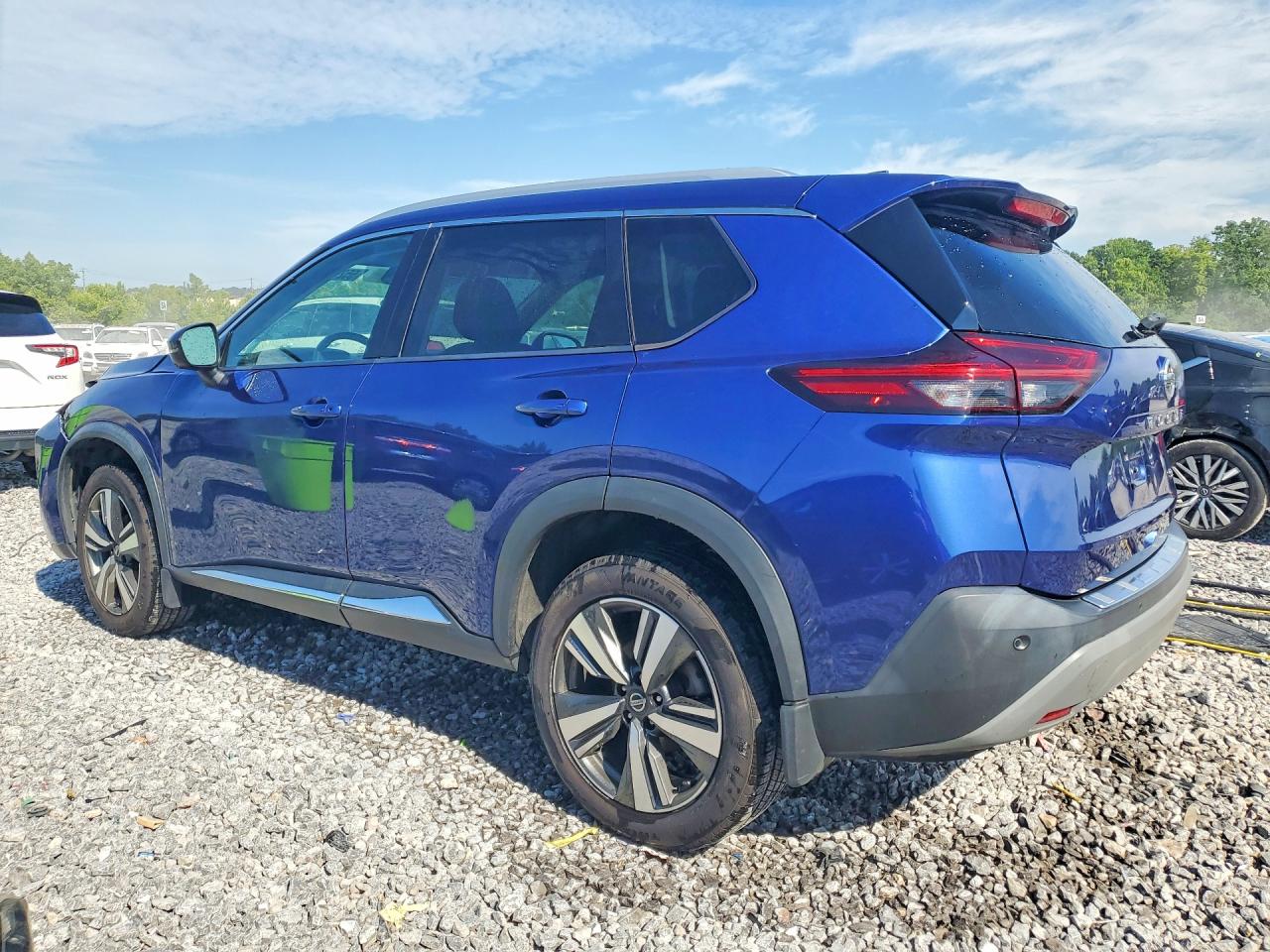 2021 Nissan Rogue Sl Синий vin: 5N1AT3CA4MC754553