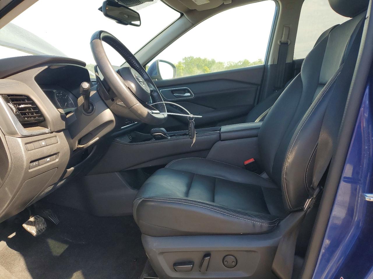 2021 Nissan Rogue Sl Синий vin: 5N1AT3CA4MC754553