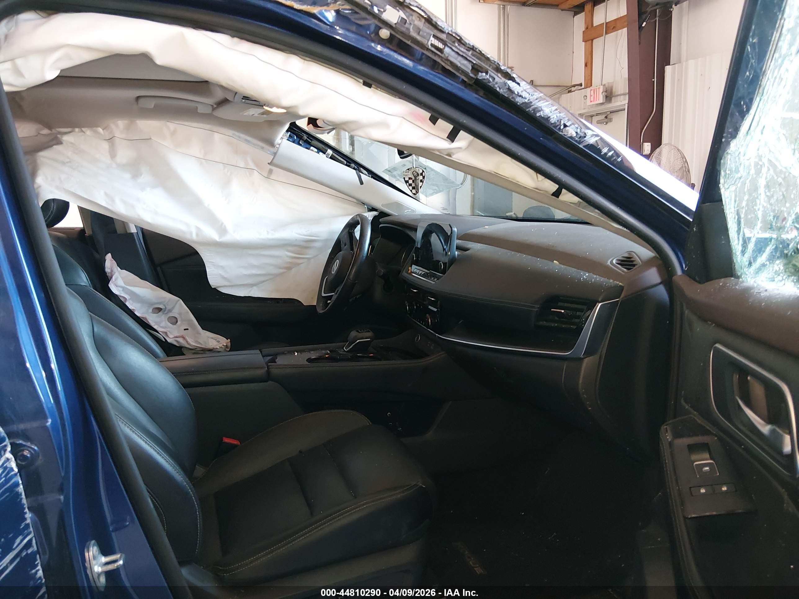 2021 Nissan Rogue Sl Fwd Синий vin: 5N1AT3CA5MC708293