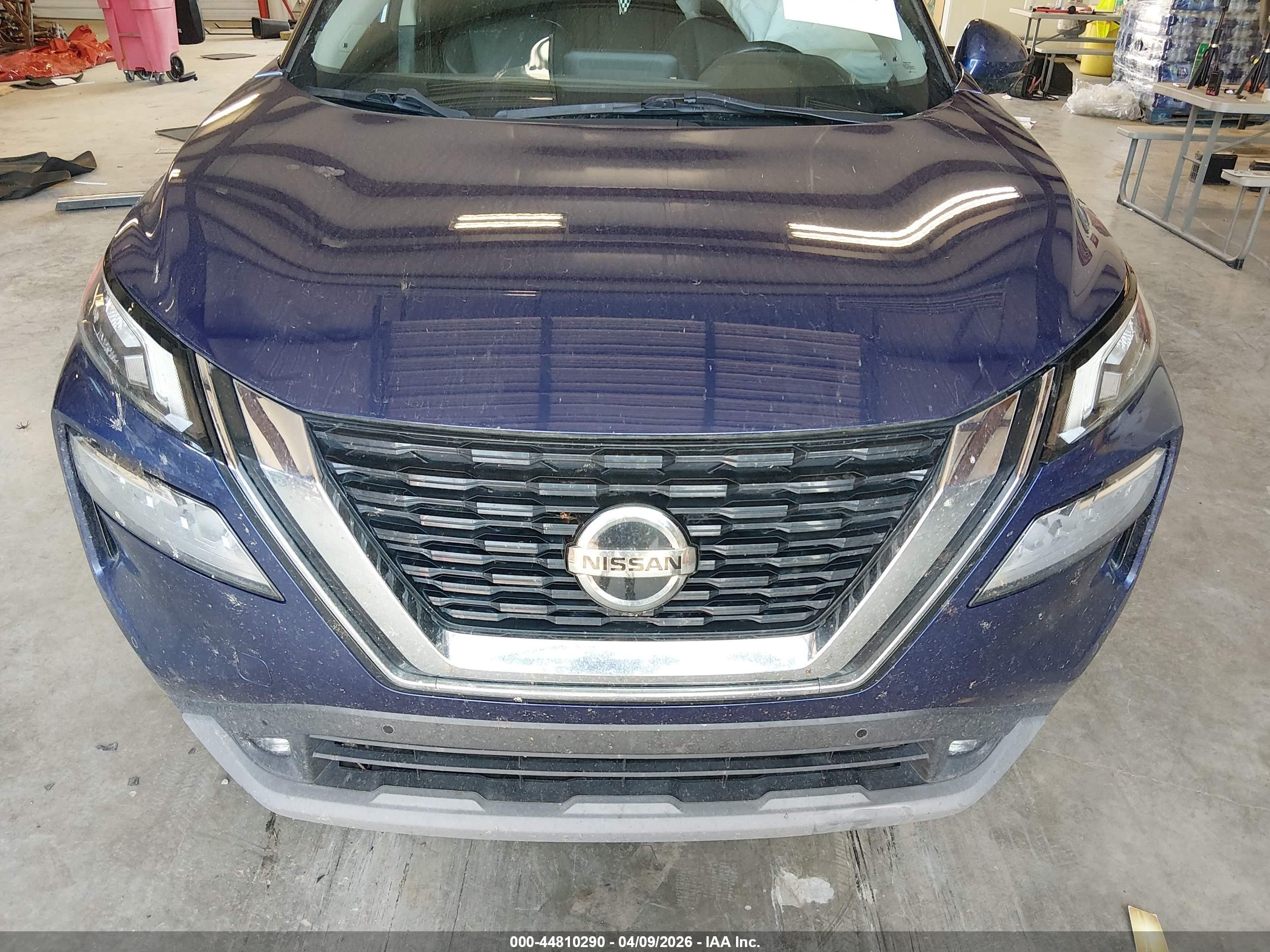 2021 Nissan Rogue Sl Fwd Синий vin: 5N1AT3CA5MC708293