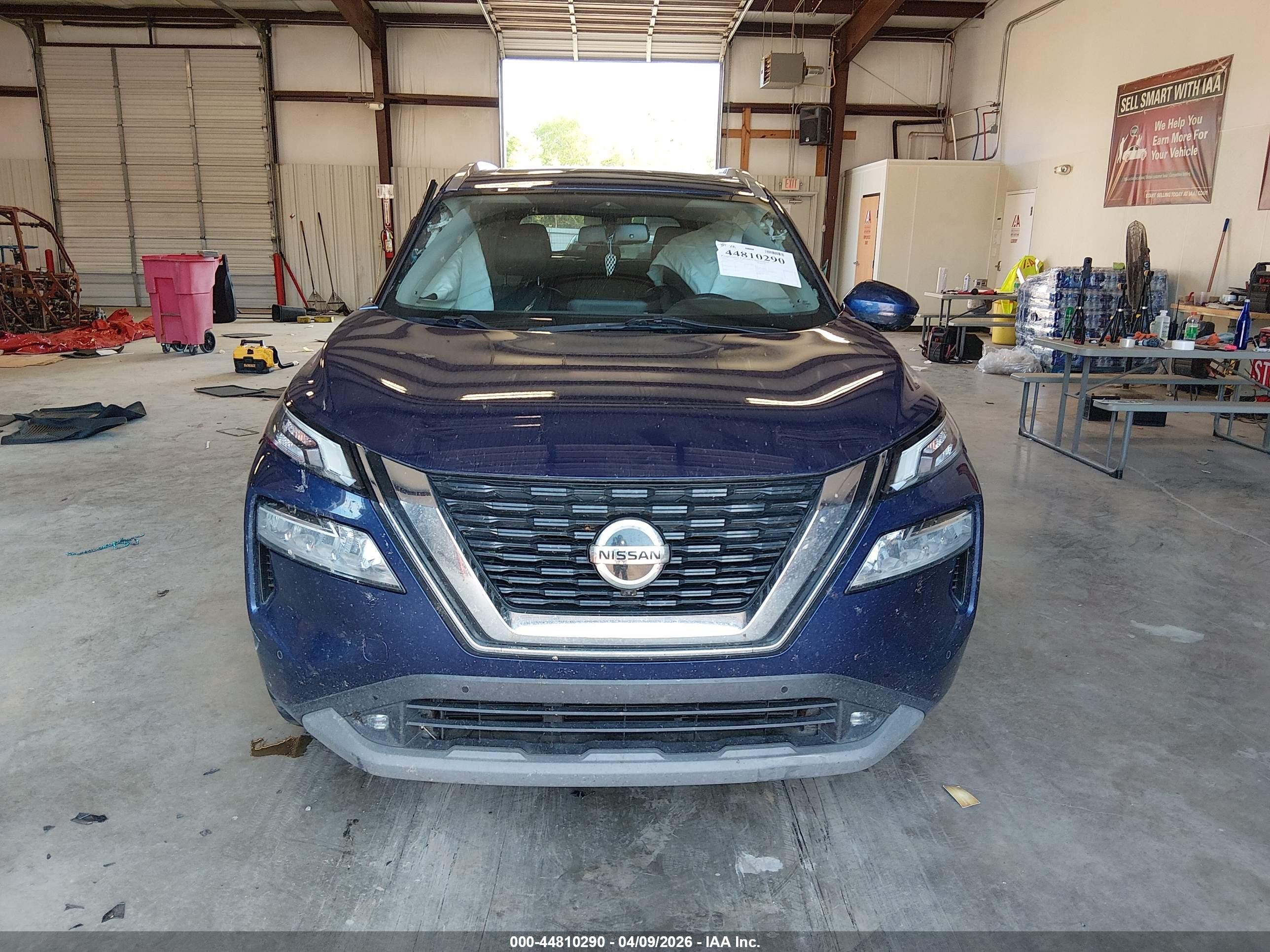 2021 Nissan Rogue Sl Fwd Синий vin: 5N1AT3CA5MC708293
