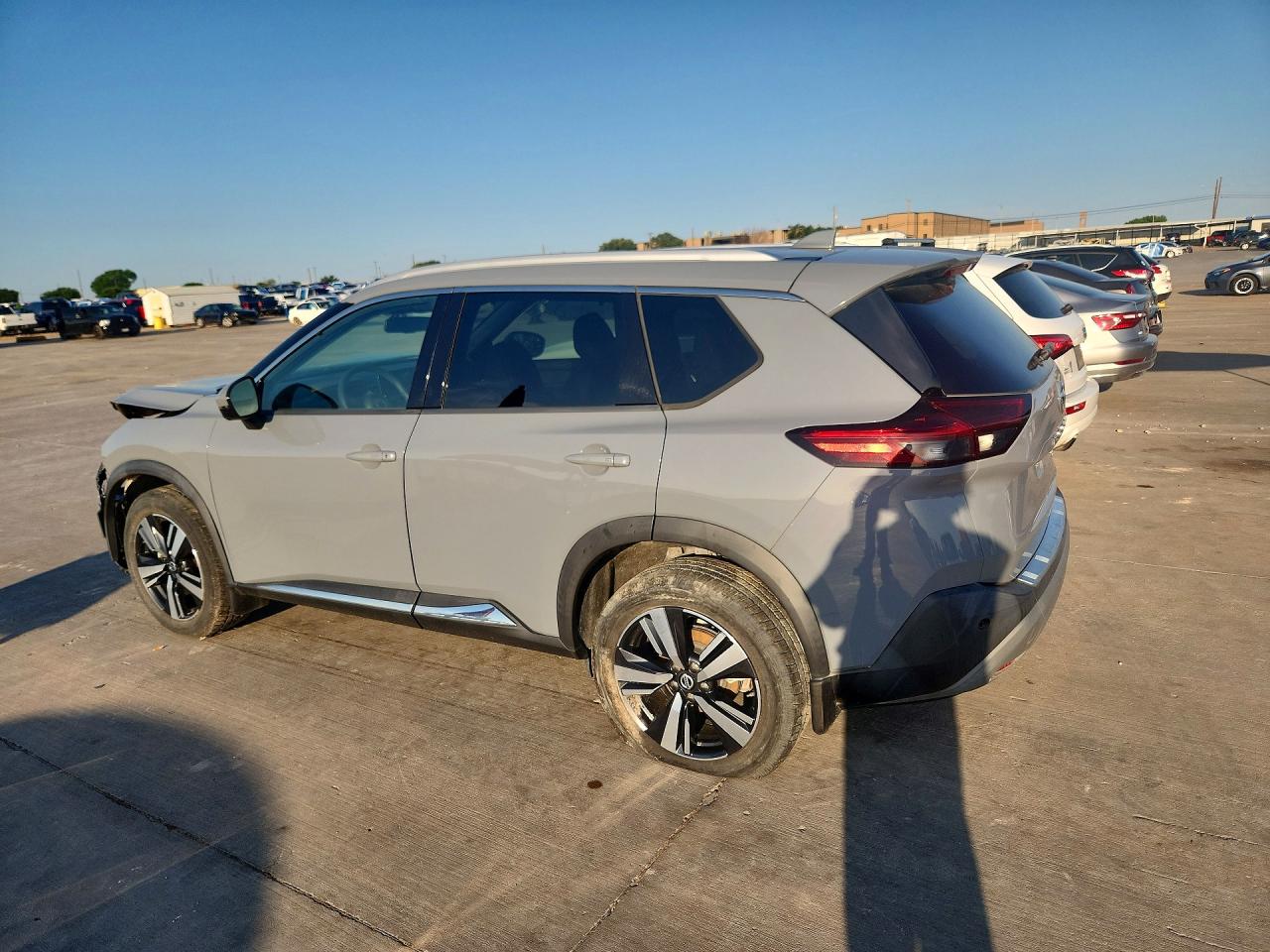 2021 Nissan Rogue Sl Gray vin: 5N1AT3CA8MC807240
