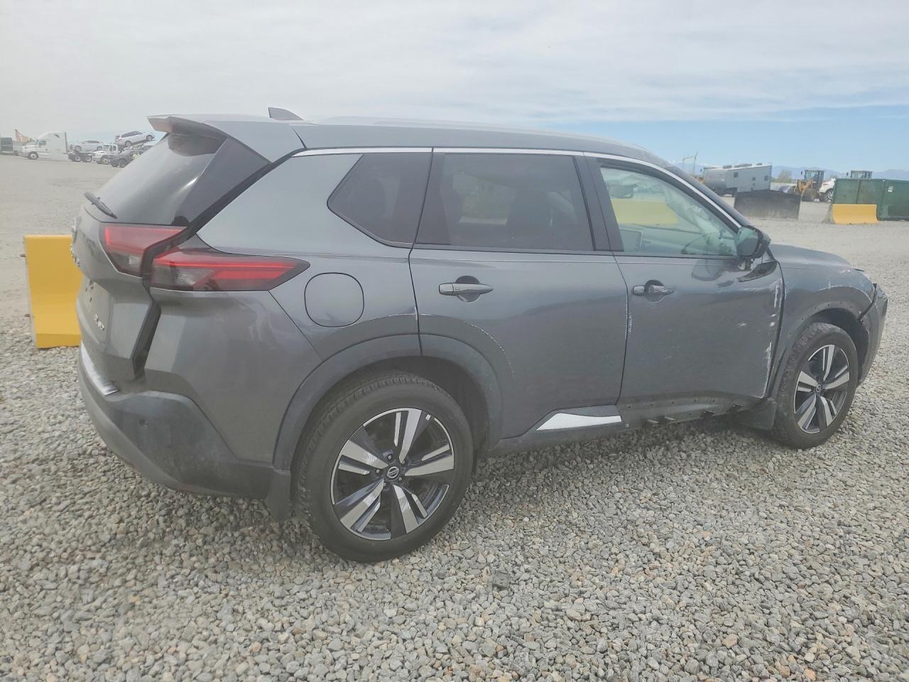 2021 Nissan Rogue Sl Gray vin: 5N1AT3CB1MC815673