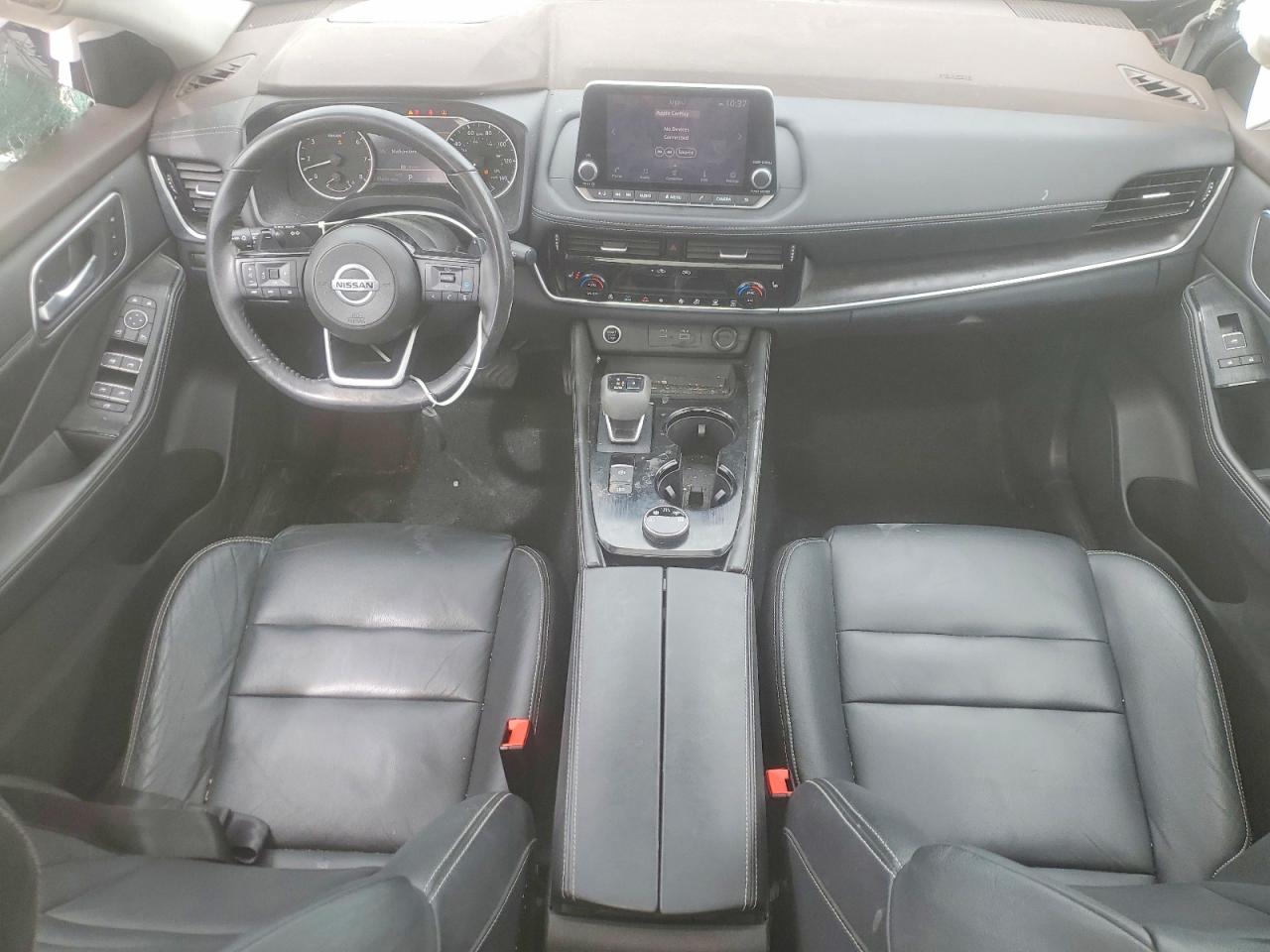 2021 Nissan Rogue Sl Gray vin: 5N1AT3CB1MC815673
