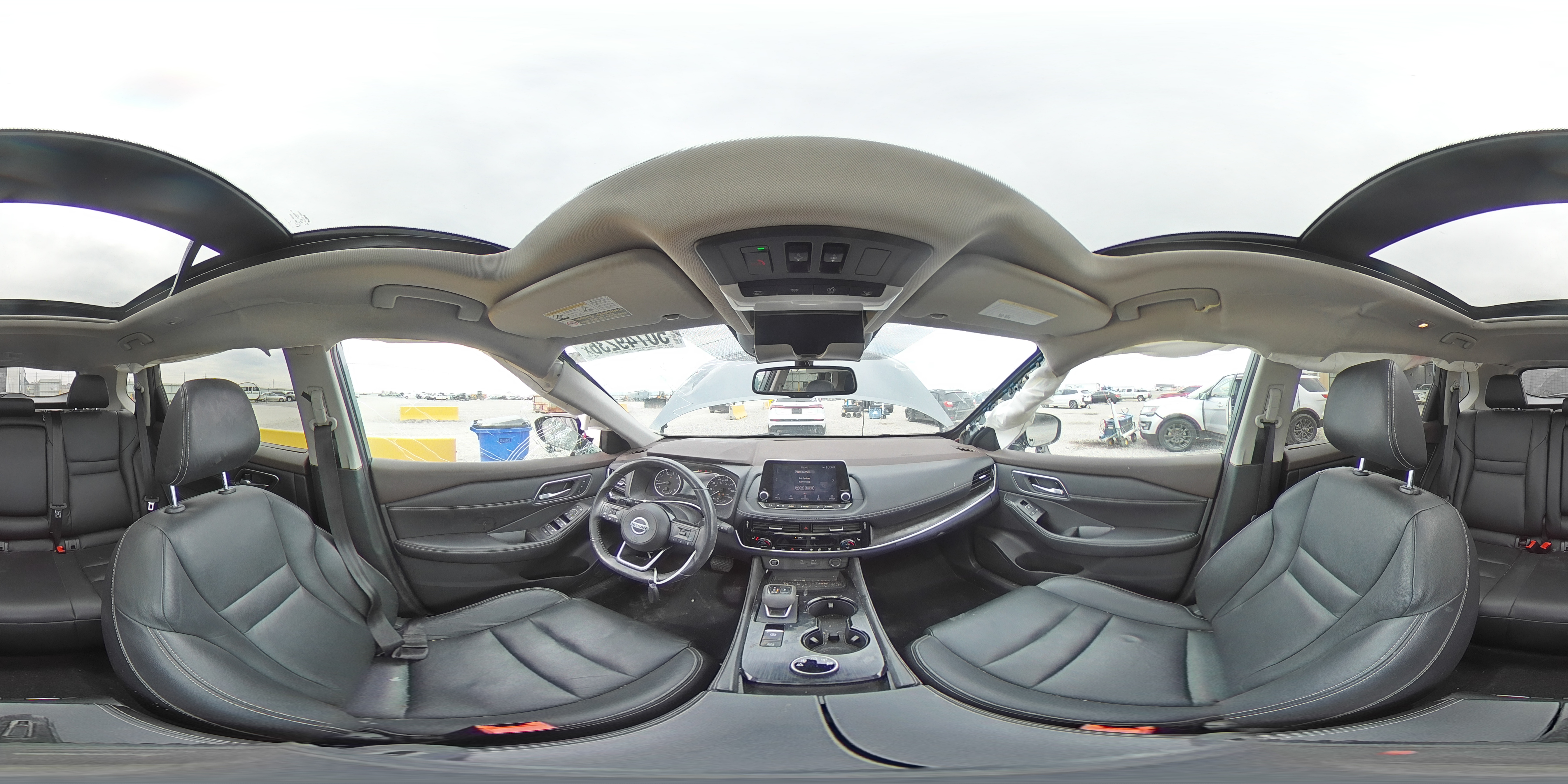 2021 Nissan Rogue Sl Gray vin: 5N1AT3CB1MC815673