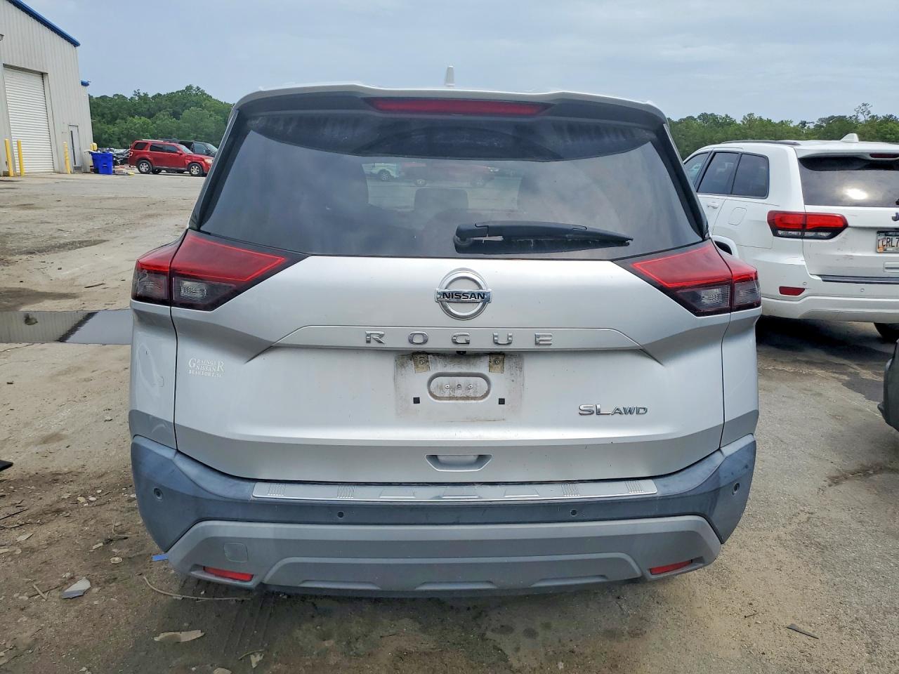 2021 Nissan Rogue Sl Silver vin: 5N1AT3CB8MC819297