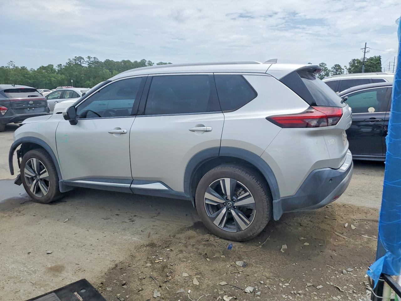 2021 Nissan Rogue Sl Silver vin: 5N1AT3CB8MC819297