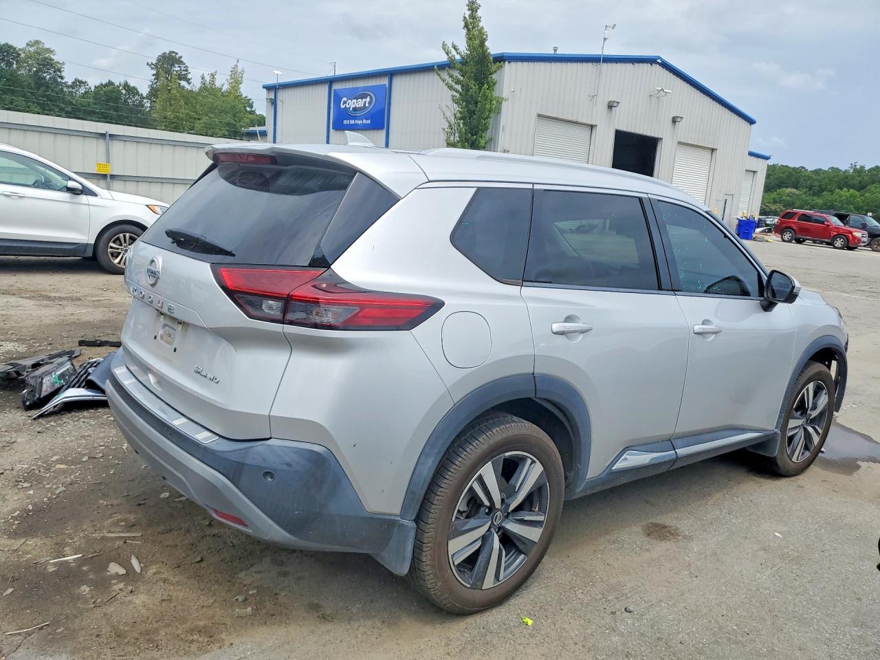 2021 Nissan Rogue Sl Silver vin: 5N1AT3CB8MC819297